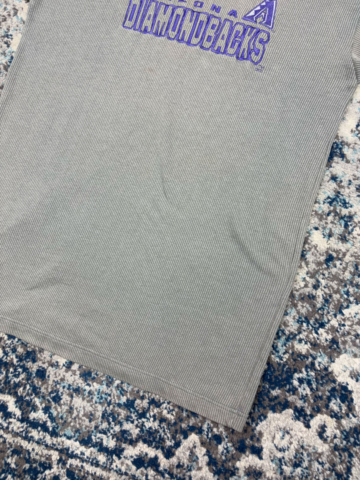 Vintage 90s Arizona Diamondbacks MLB Embroidered Logo Spellout T-Shirt Size Large
