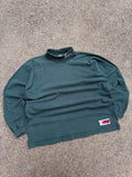 Vintage 1997 Philadelphia Eagles NFL Embroidered Long Sleeve Mock Neck T-Shirt Size Large