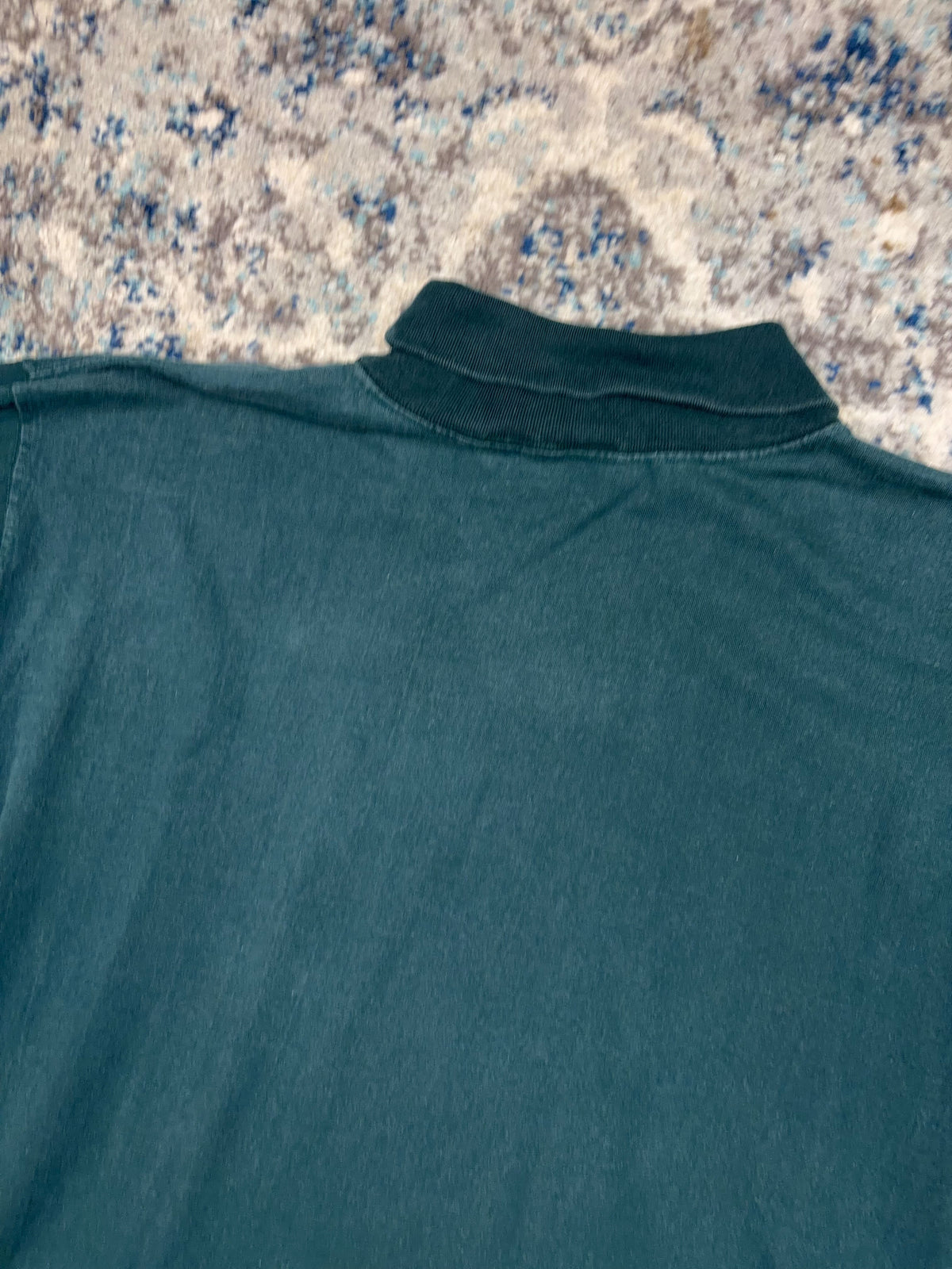 Vintage 1997 Philadelphia Eagles NFL Embroidered Long Sleeve Mock Neck T-Shirt Size Large