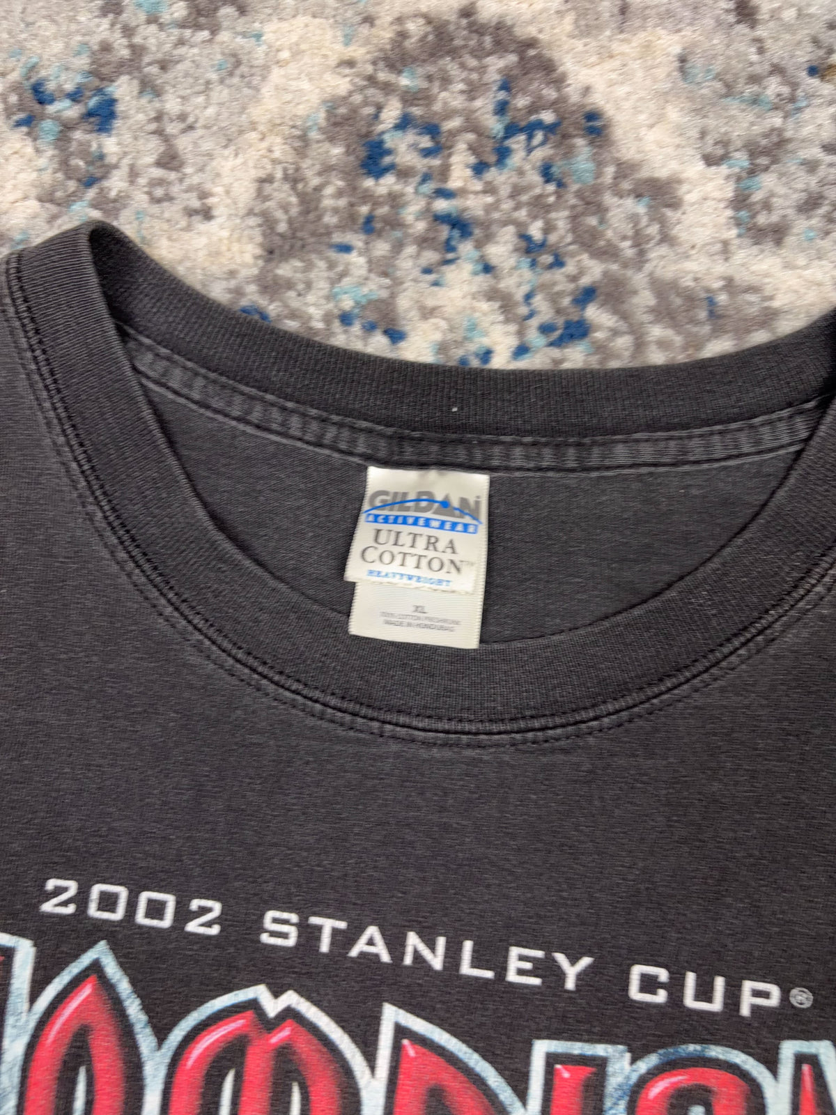 Vintage 2002 Detroit Red Wings NHL Stanley Cup Champions T-Shirt Size XL