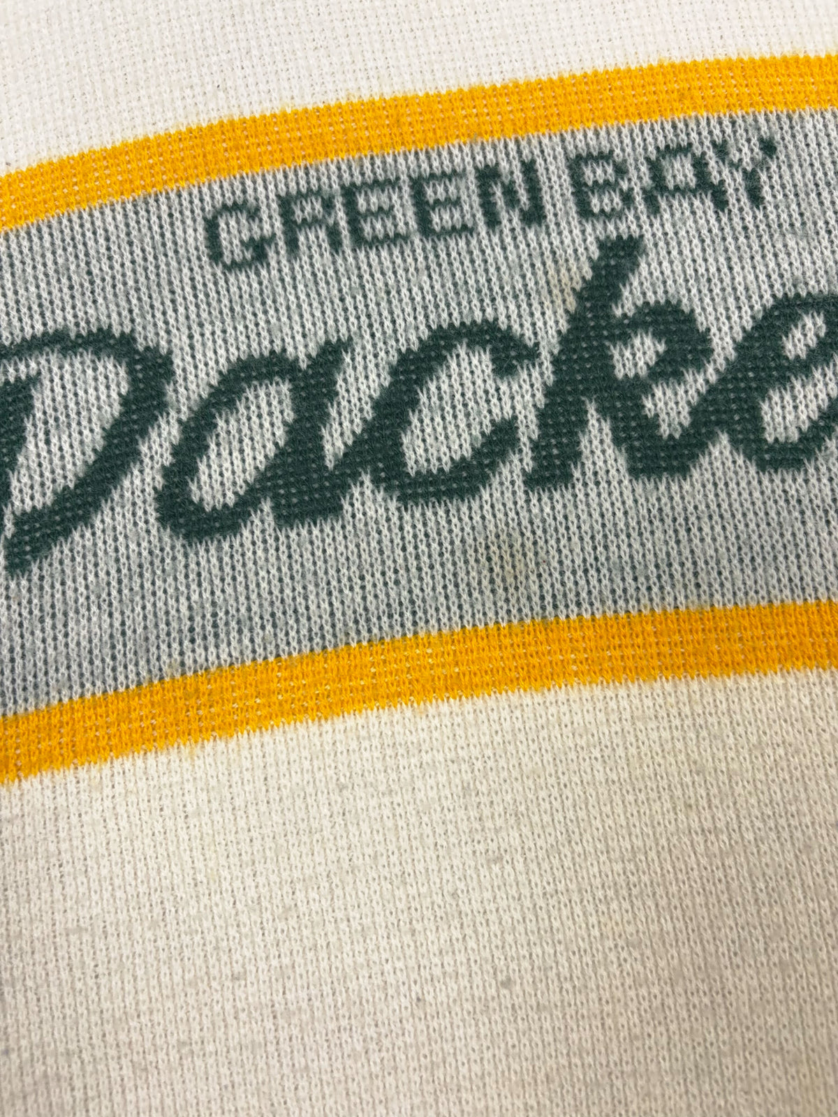 Vintage 80s/90s Green Bay Packers NFL Cliff Engle Pullover Knit Sweater Size Large