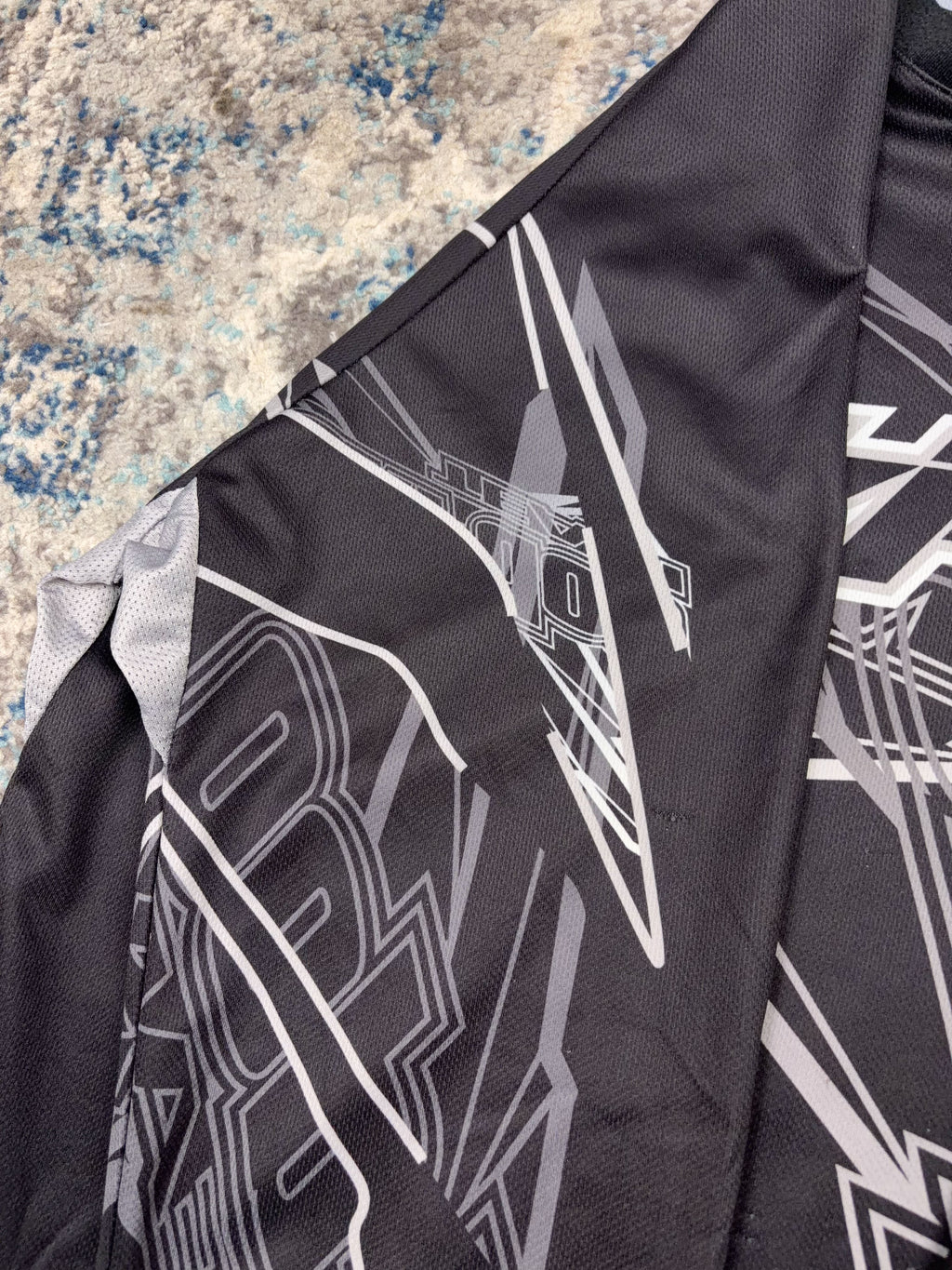 Ski-Doo Racing Team All Over Graphic Long Sleeve Snowmobiling Jersey Size XL