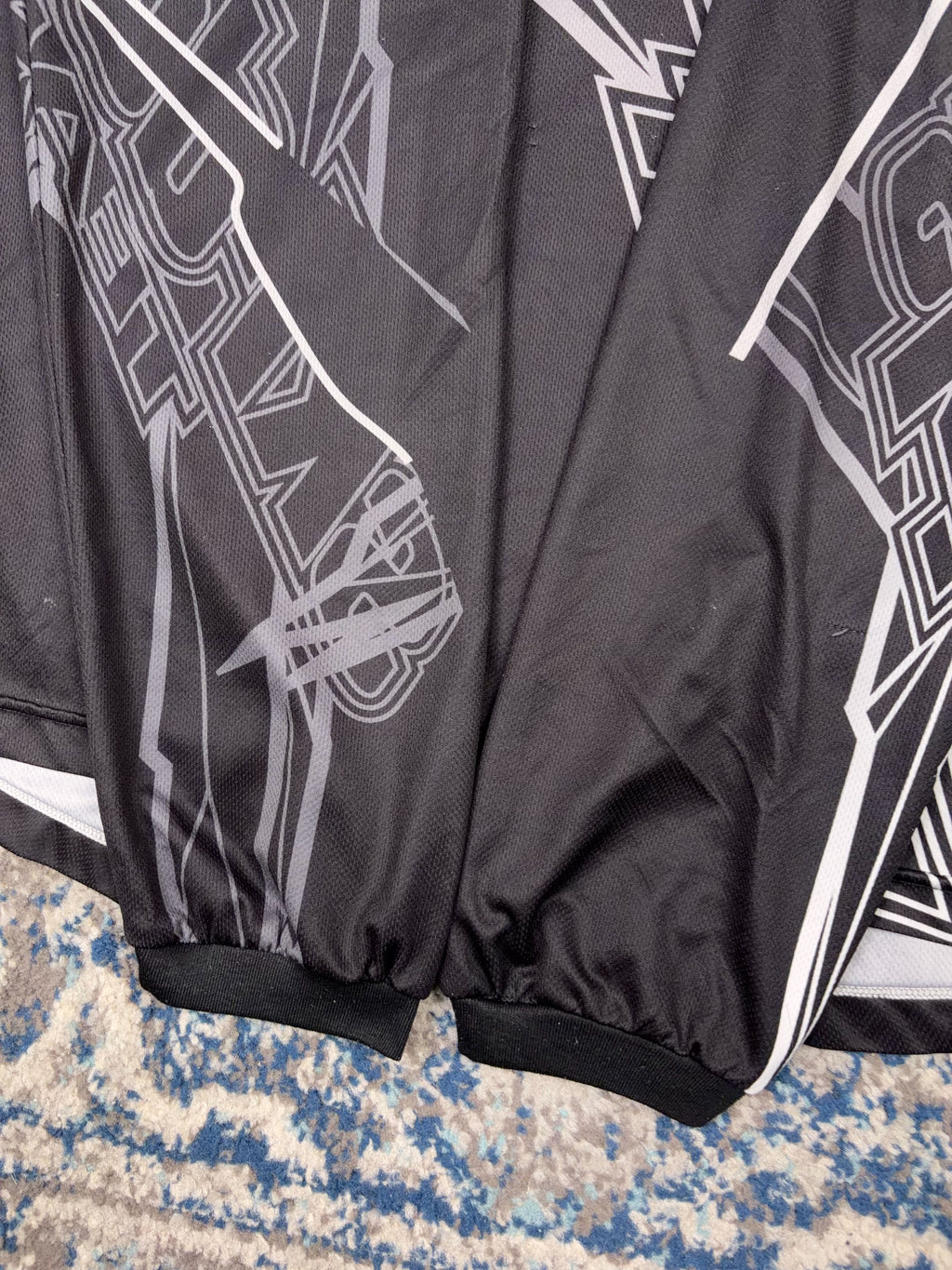 Ski-Doo Racing Team All Over Graphic Long Sleeve Snowmobiling Jersey Size XL