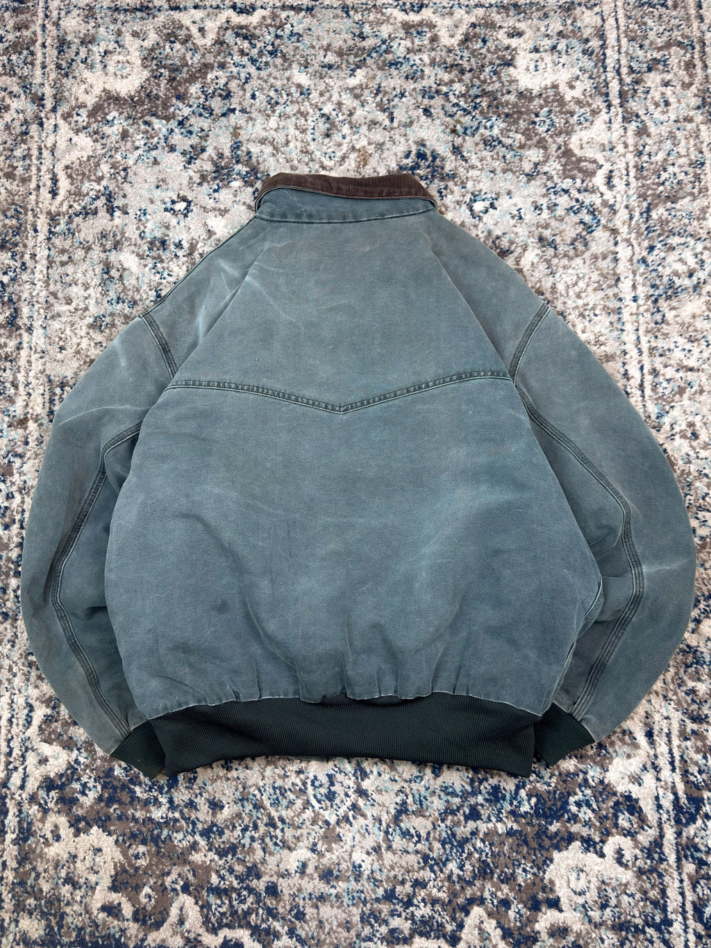 Vintage Carhartt Insulated Canvas Workwear Santa Fe Jacket J14HTG Size 3XL