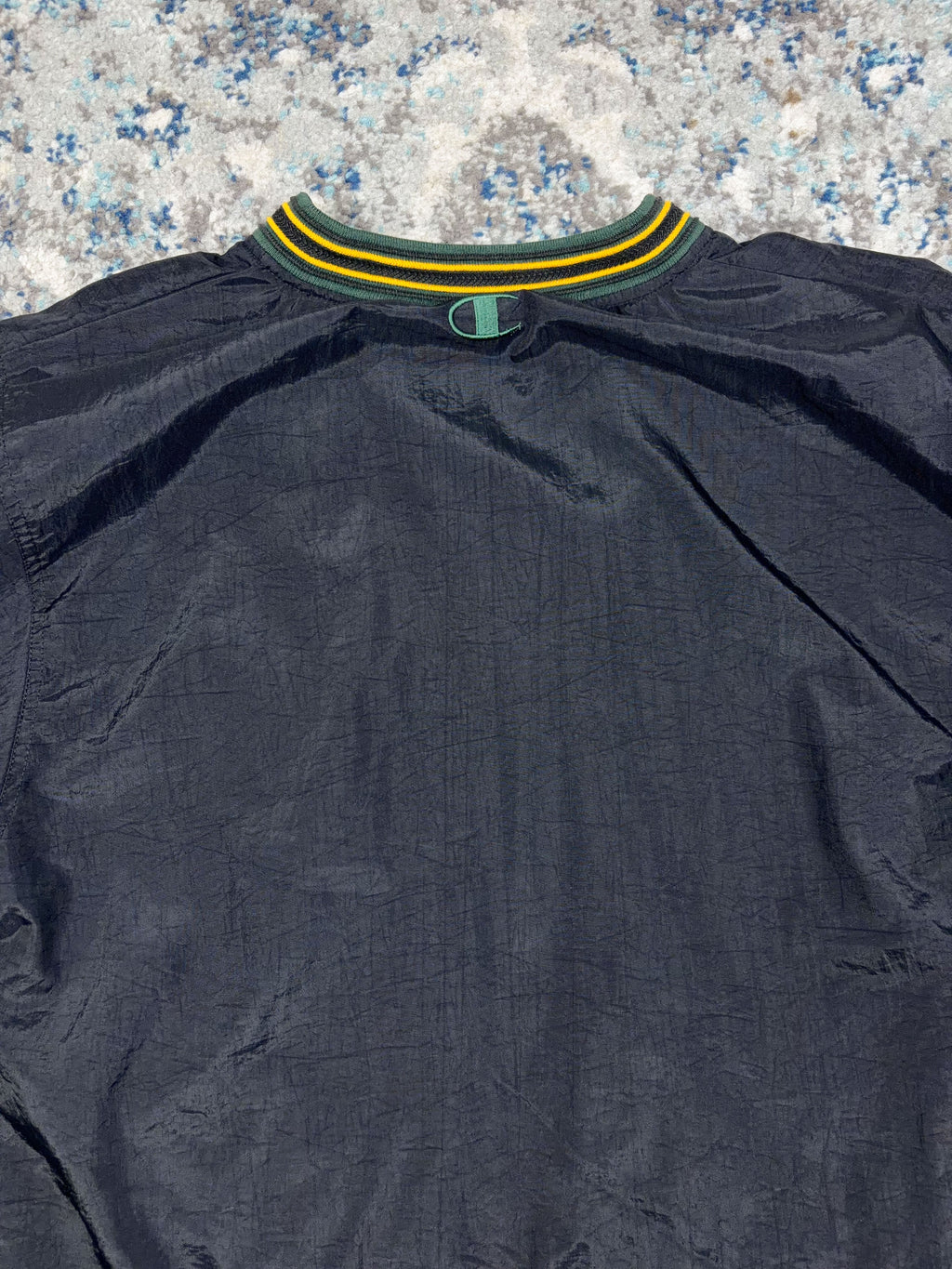 Vintage 90s Green Bay Packers NFL Embroidered Champion Windbreaker Jacket Size Medium
