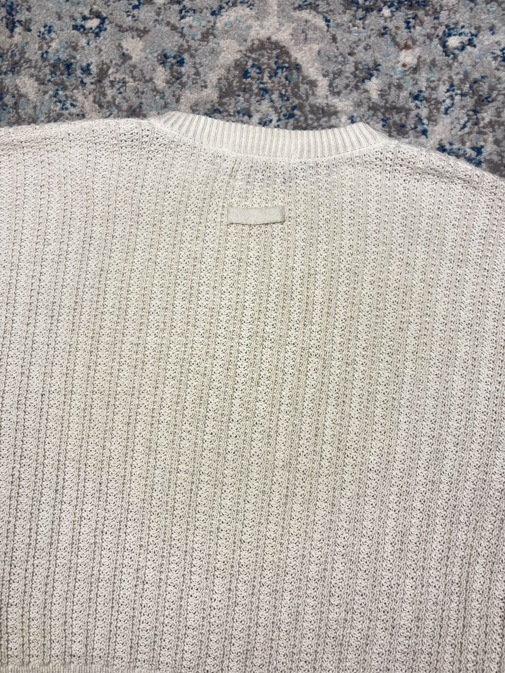 Vintage Basic Cable Knit Pullover Knit Sweater Size XL
