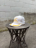 Vintage 80s/90s T. McCain Auto Body & Class Stitched Brim Trucker Snapback Hat OSFA