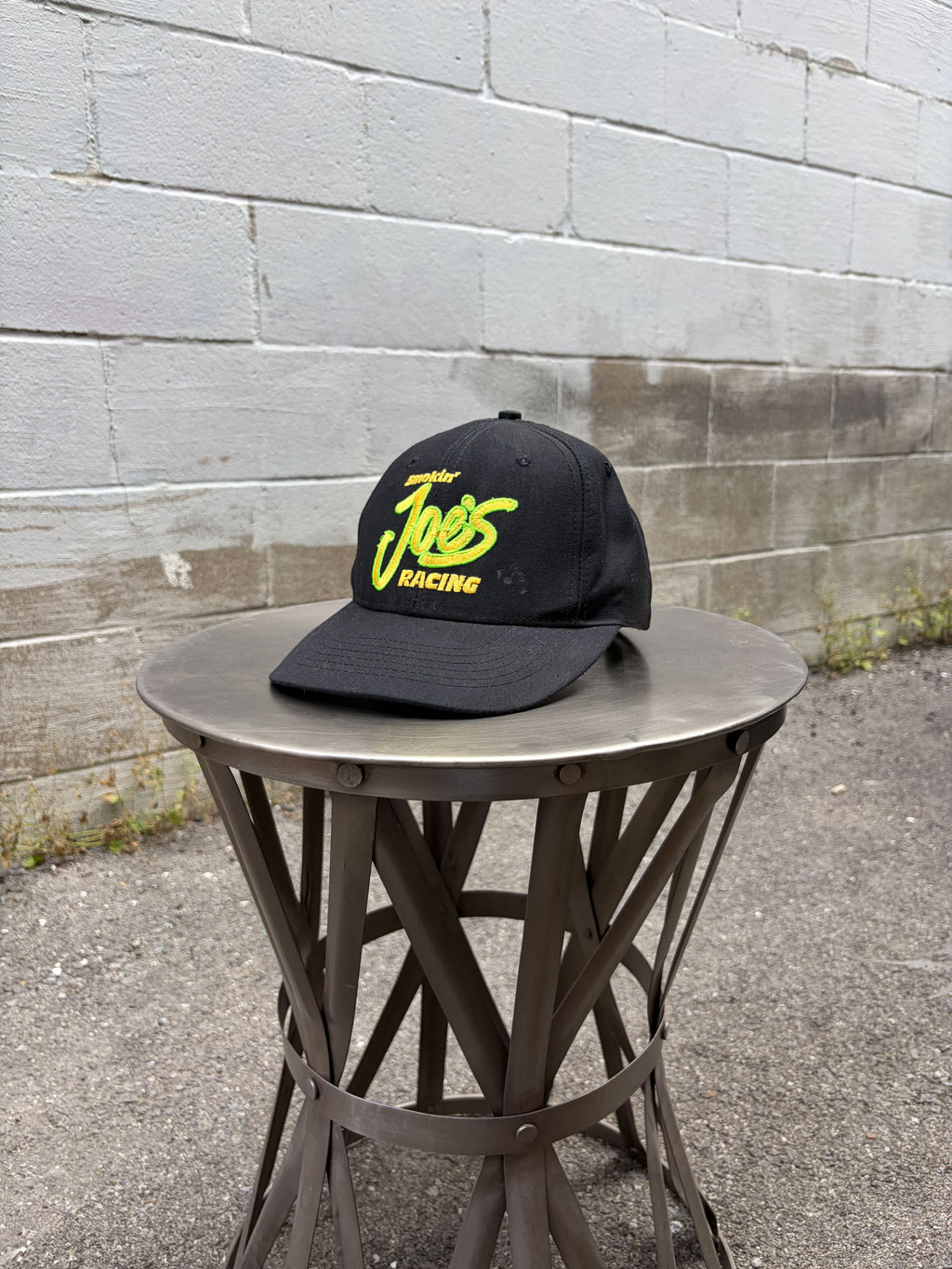 Vintage 90s Camel Smokin' Joes Racing Embroidered Spellout Snapback Hat OSFA