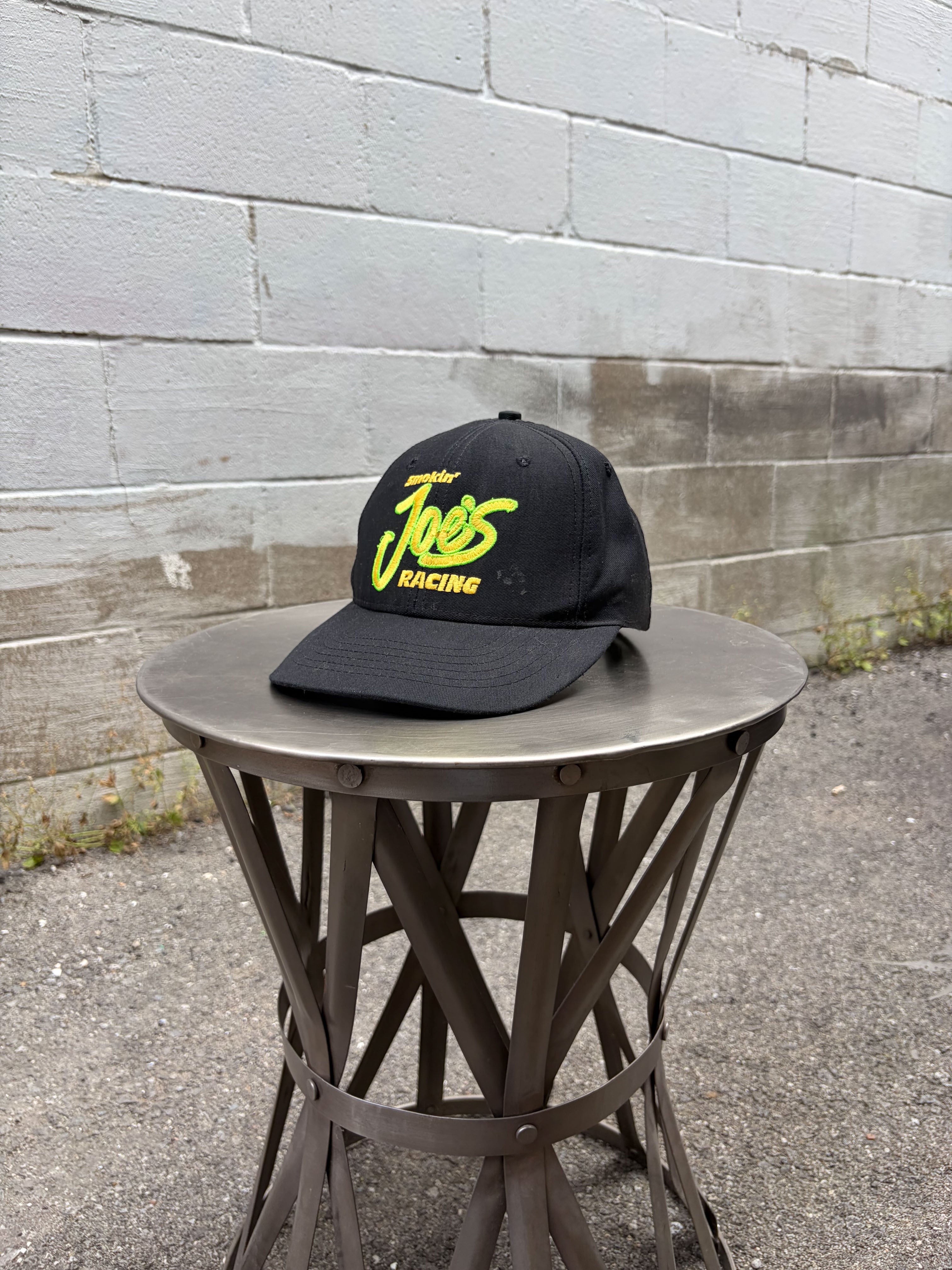 Vintage 90s Camel Smokin' Joes Racing Embroidered Spellout Snapback Hat OSFA
