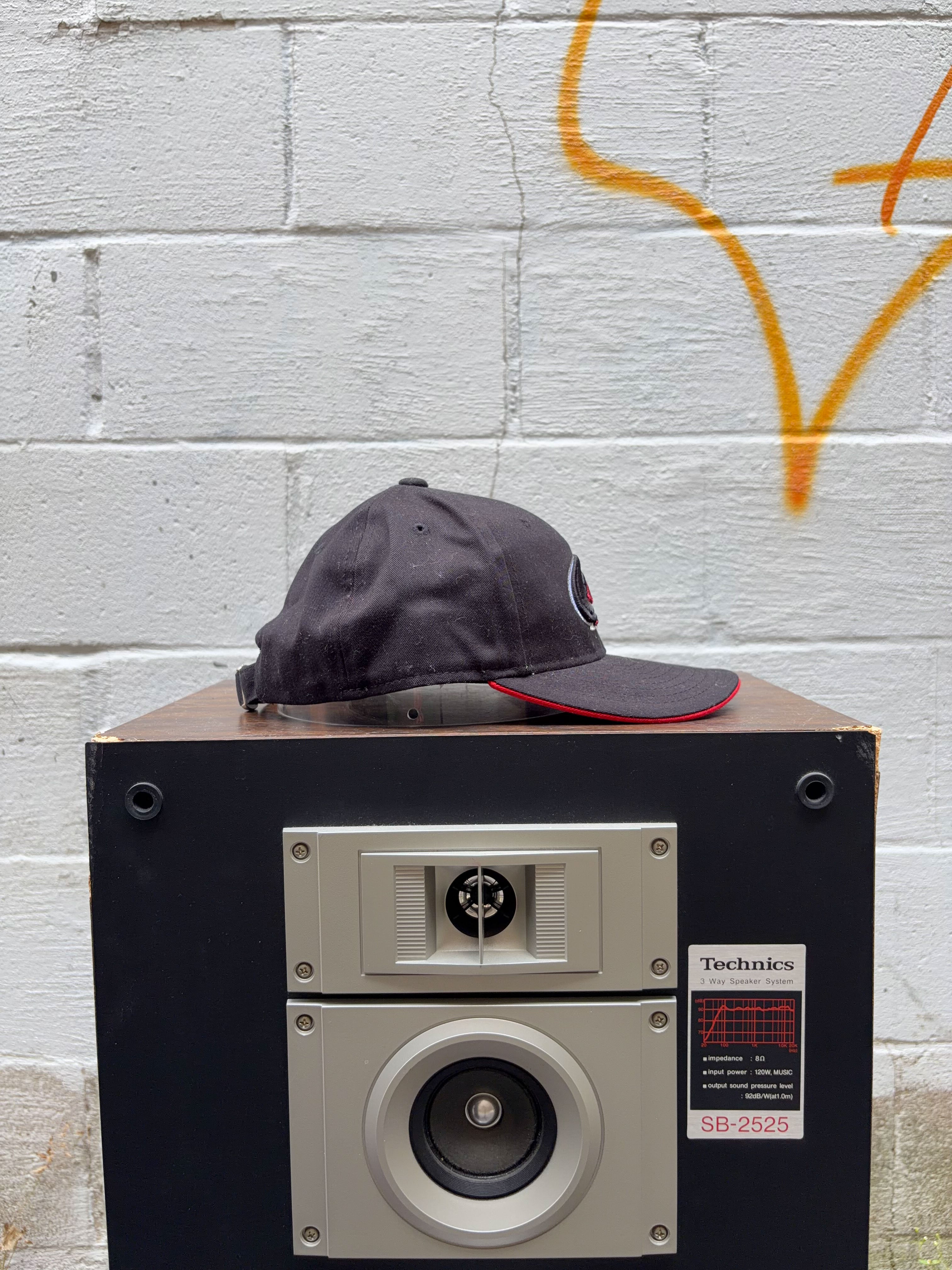 Vintage Carolina Hurricanes NHL Embroidered Logo New Era Twister Strapback Hat OSFA