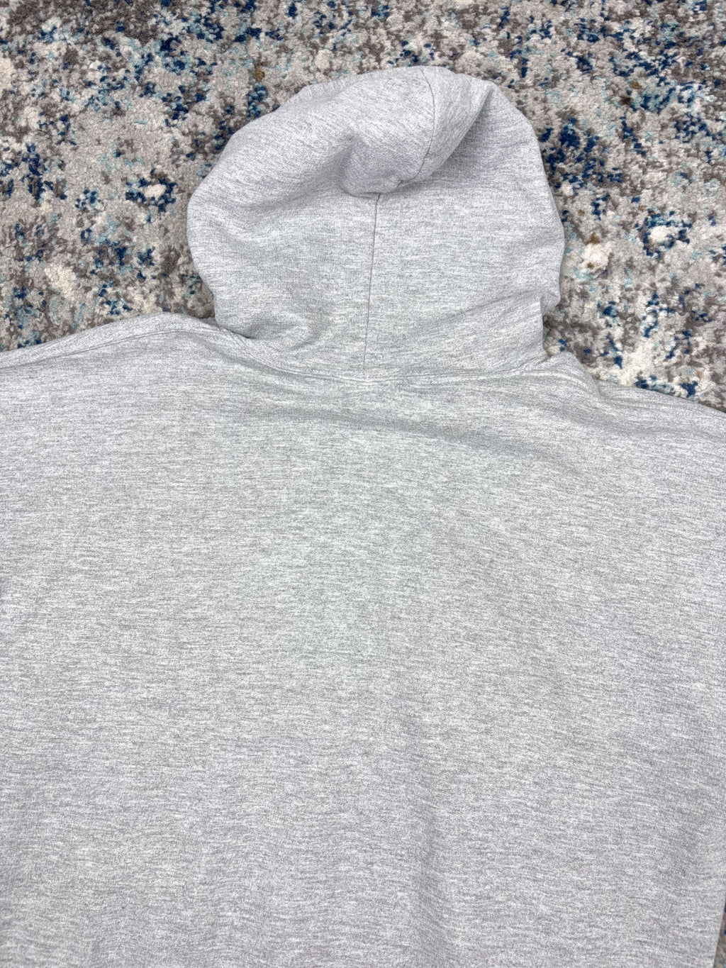 Vintage New England Patriots NFL Graphic Logo Spellout Hooded Sweatshirt Size XL