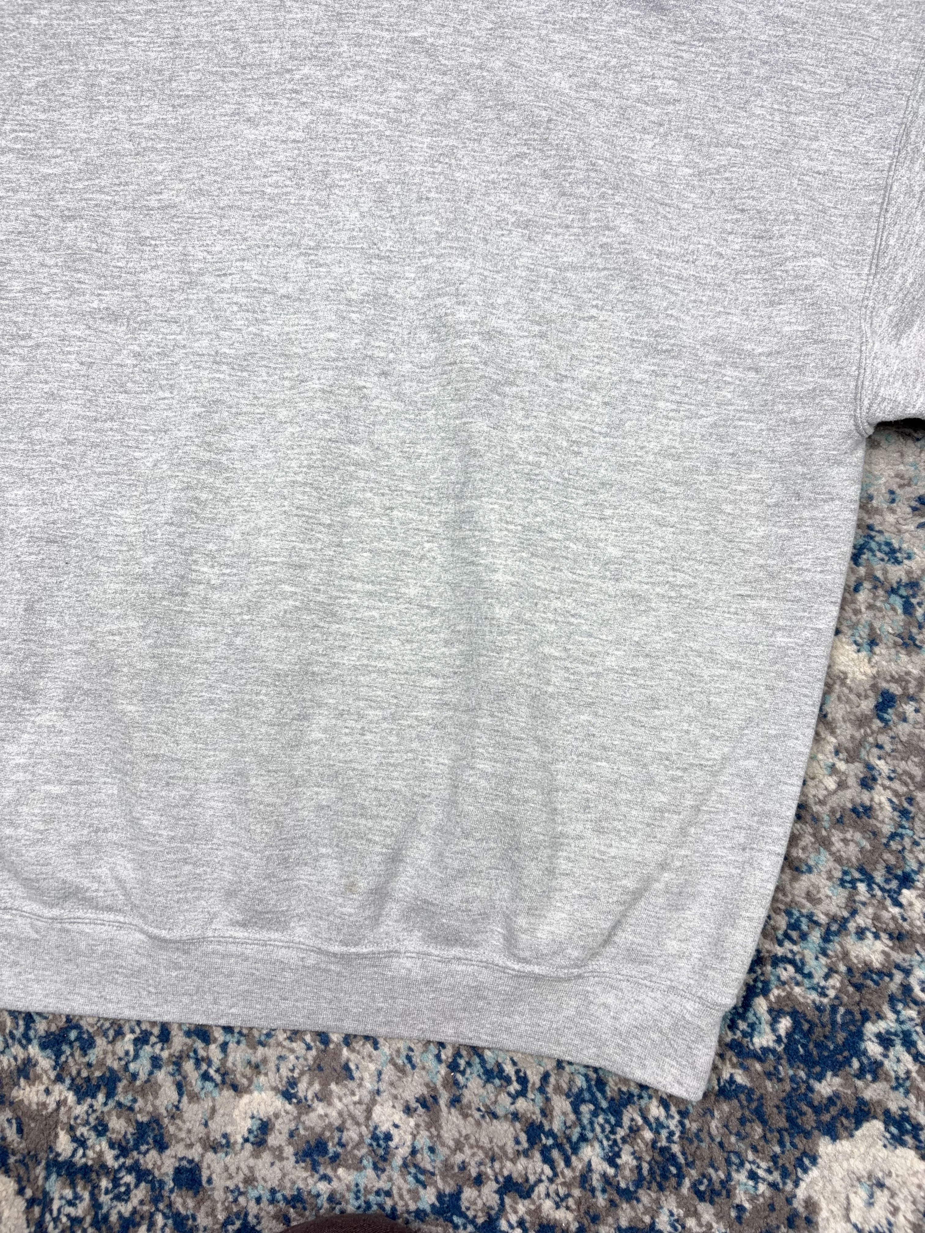 Vintage New England Patriots NFL Graphic Logo Spellout Hooded Sweatshirt Size XL