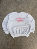 Vintage Budweiser Football Athletic Department Graphic Spellout Sweatshirt Size XL