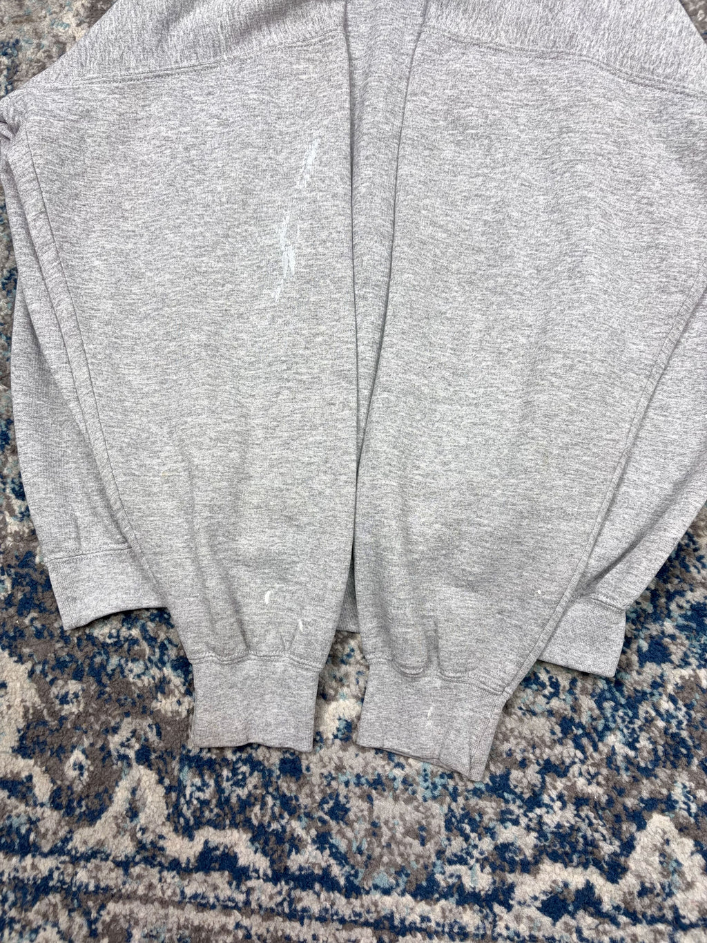 Vintage Budweiser Football Athletic Department Graphic Spellout Sweatshirt Size XL
