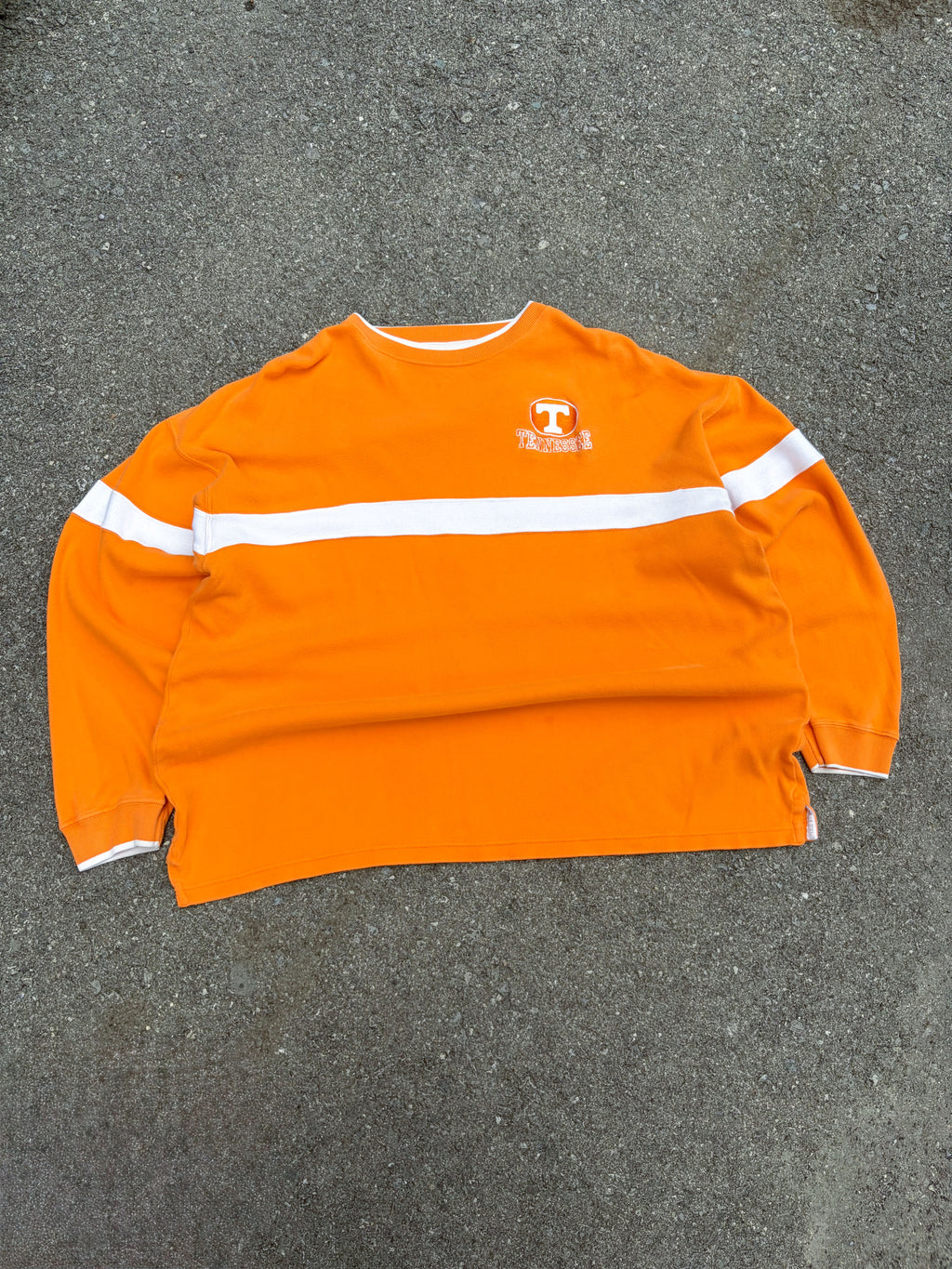 Vintage 90s Tennessee Volunteers NCAA Embroidered Logo Sweatshirt Size Large