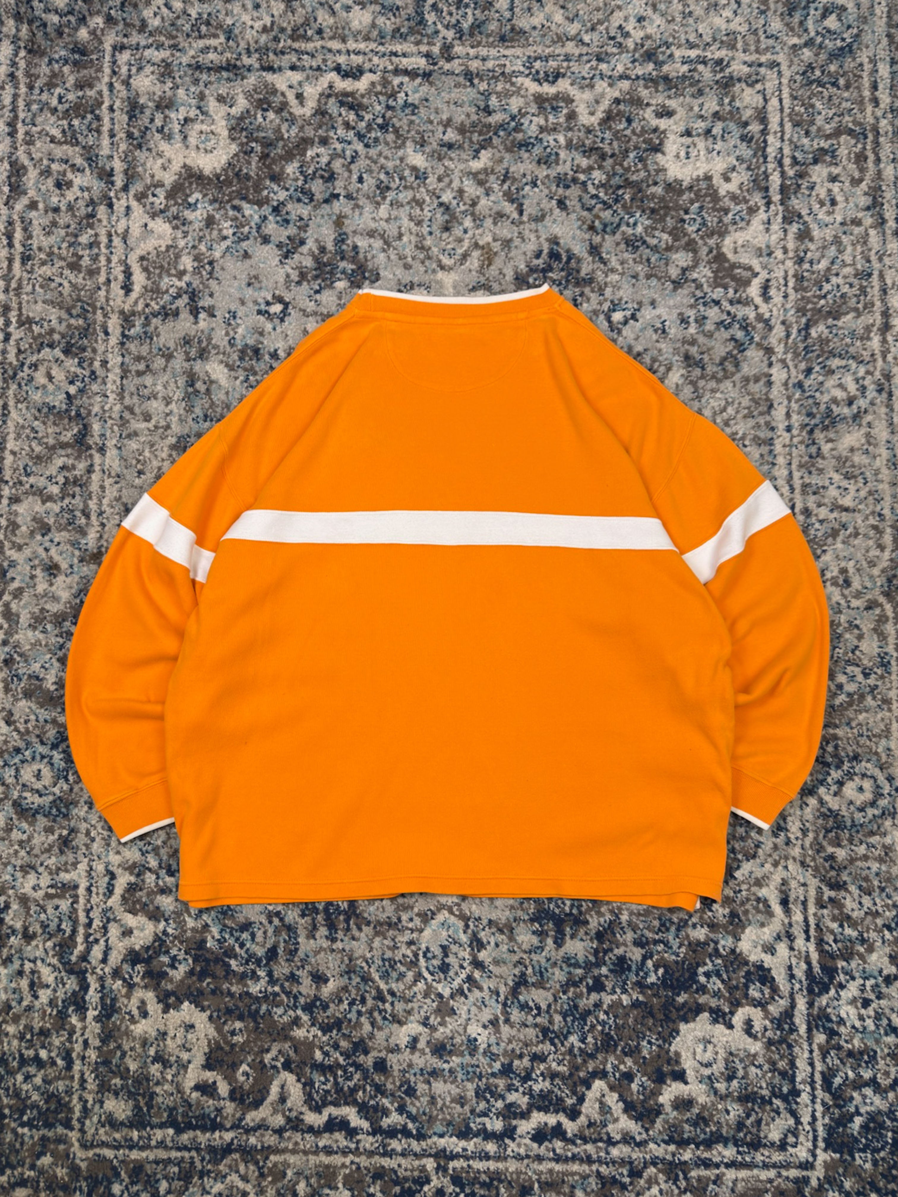 Vintage 90s Tennessee Volunteers NCAA Embroidered Logo Sweatshirt Size Large