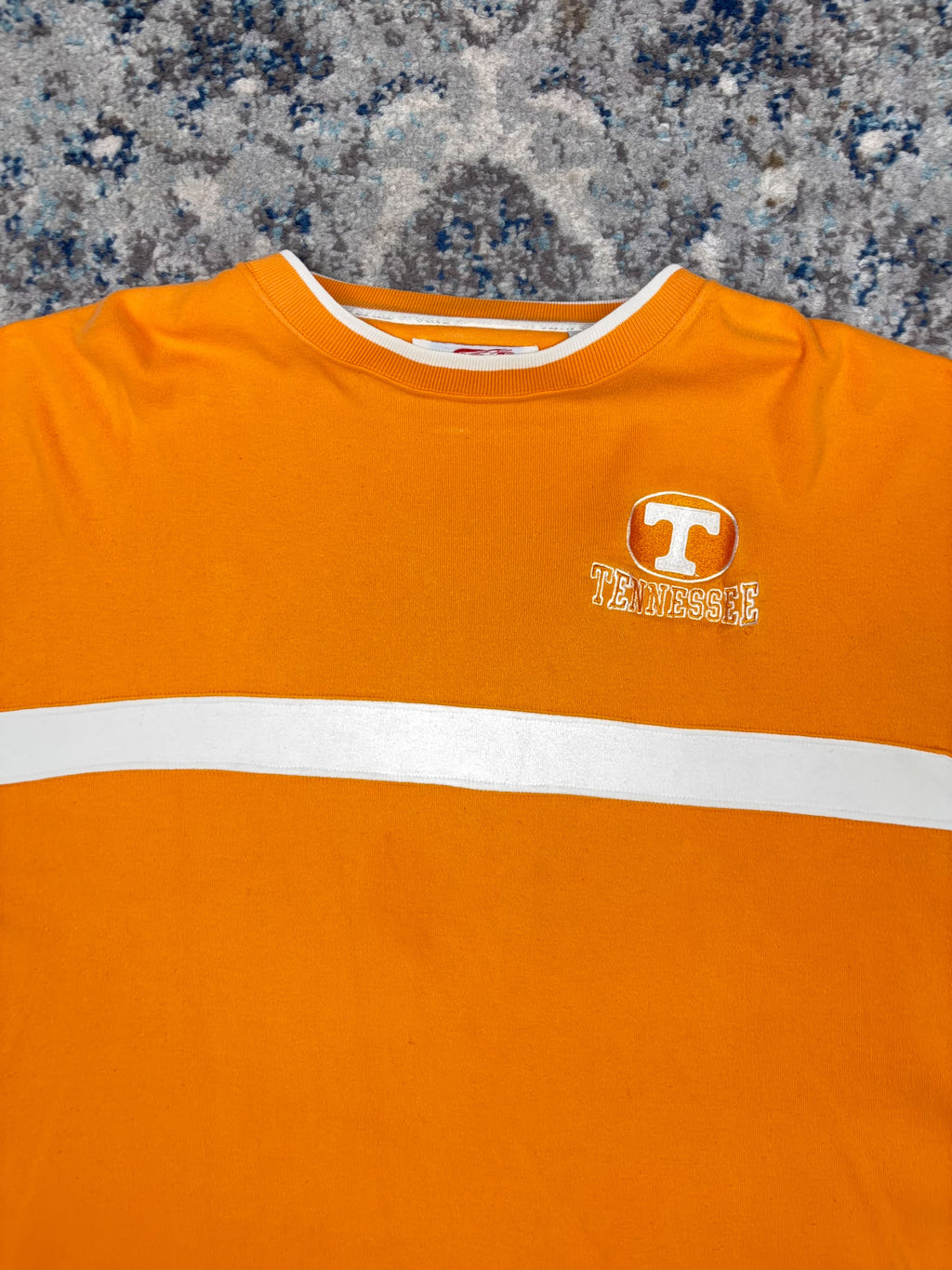 Vintage 90s Tennessee Volunteers NCAA Embroidered Logo Sweatshirt Size Large