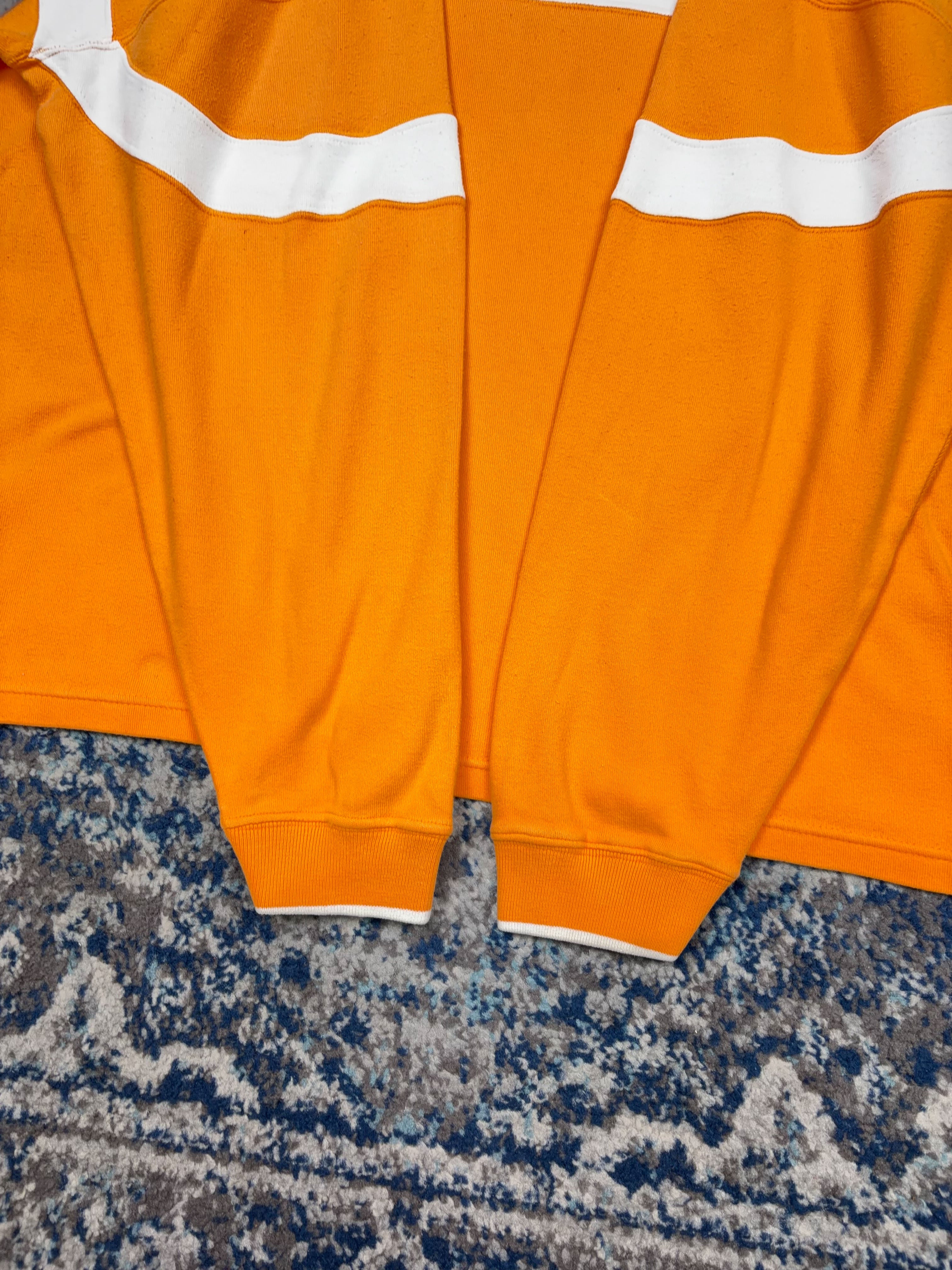 Vintage 90s Tennessee Volunteers NCAA Embroidered Logo Sweatshirt Size Large