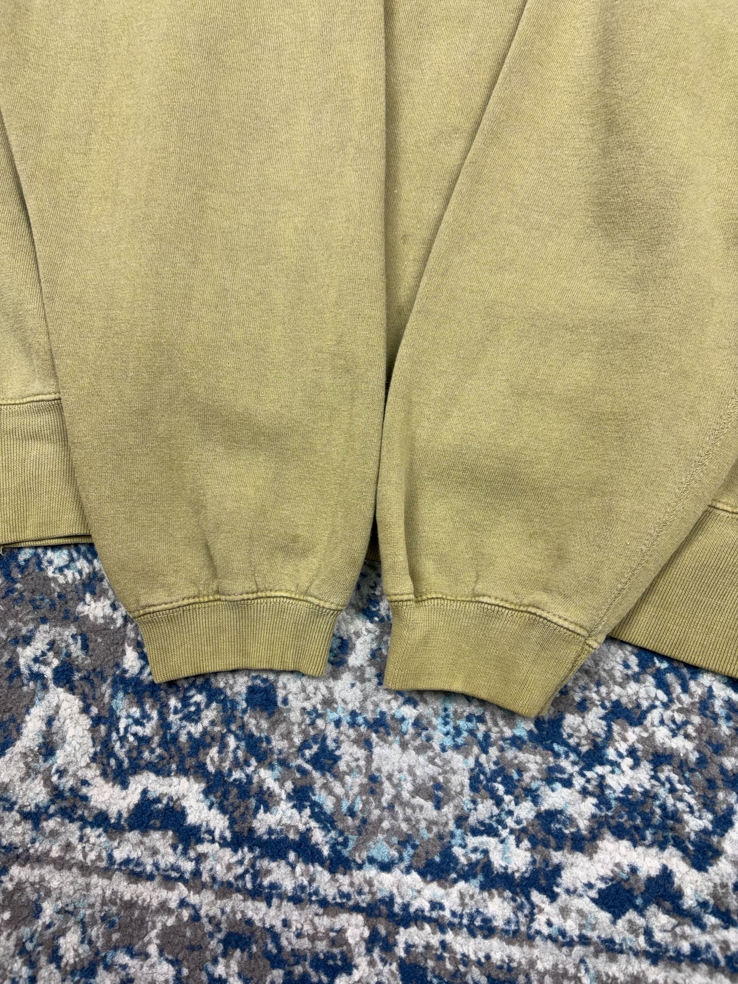 Vintage Green Bay Packers NFL Embroidered Spellout Earth Tone Sweatshirt Size Medium