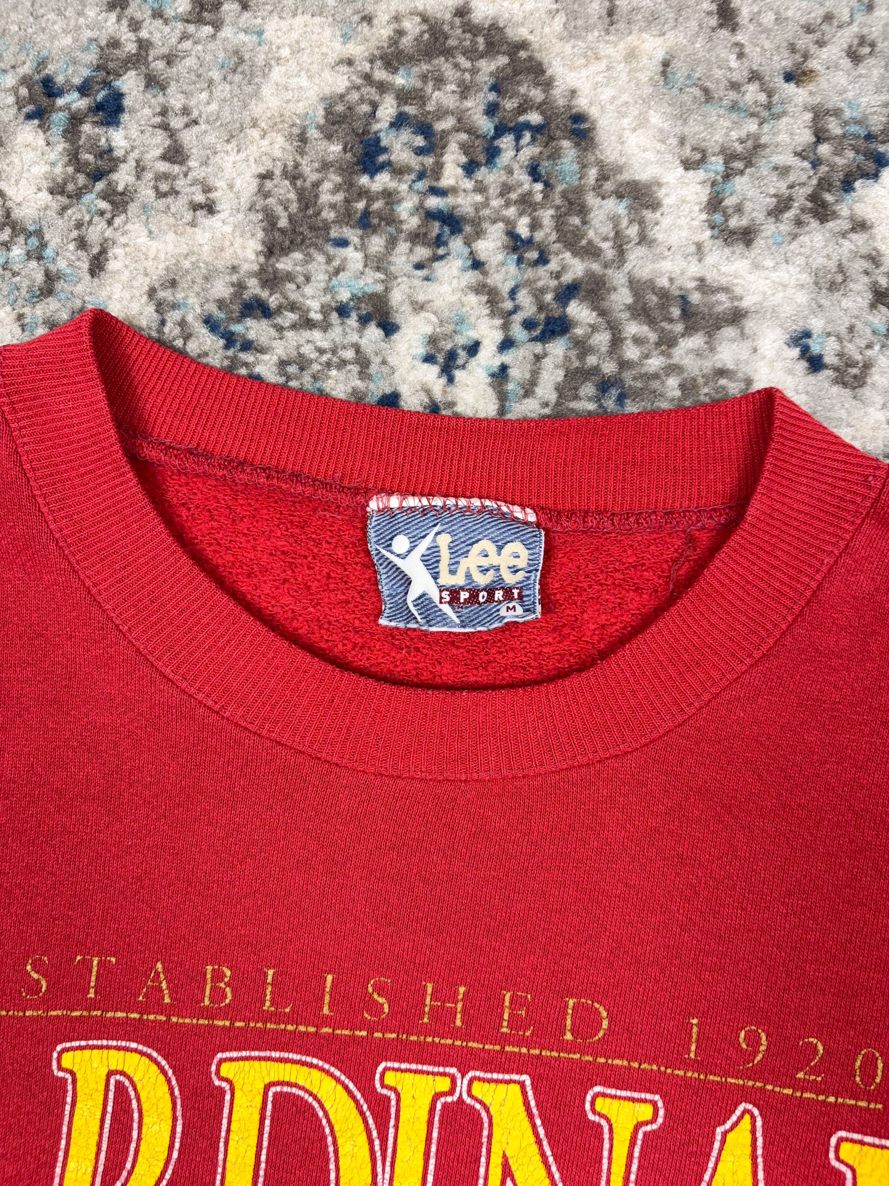 Vintage 1995 Arizona Cardinals NFL Big Logo Spellout Graphic Sweatshirt Size Medium