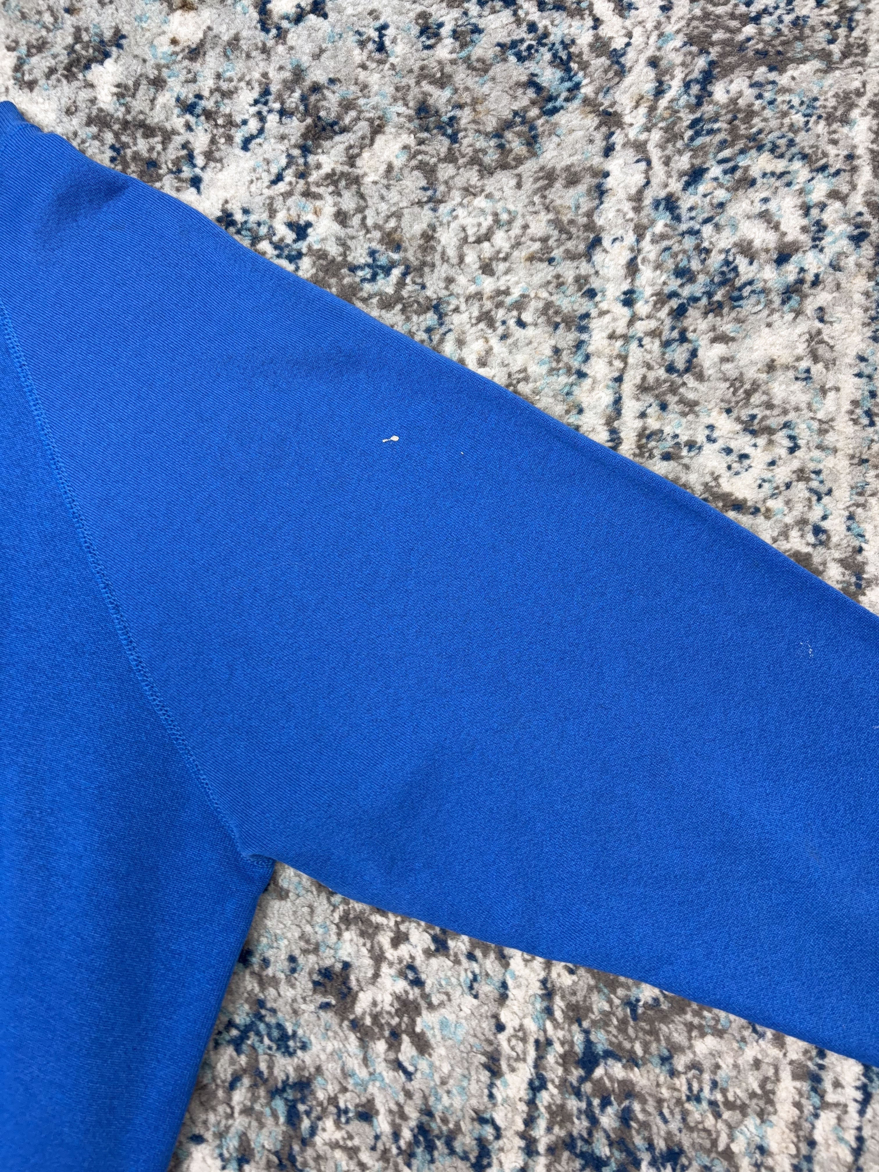Vintage 80s/90s Duke Blue Devils NCAA Graphic Logo Spellout Crewneck Sweatshirt Size XL