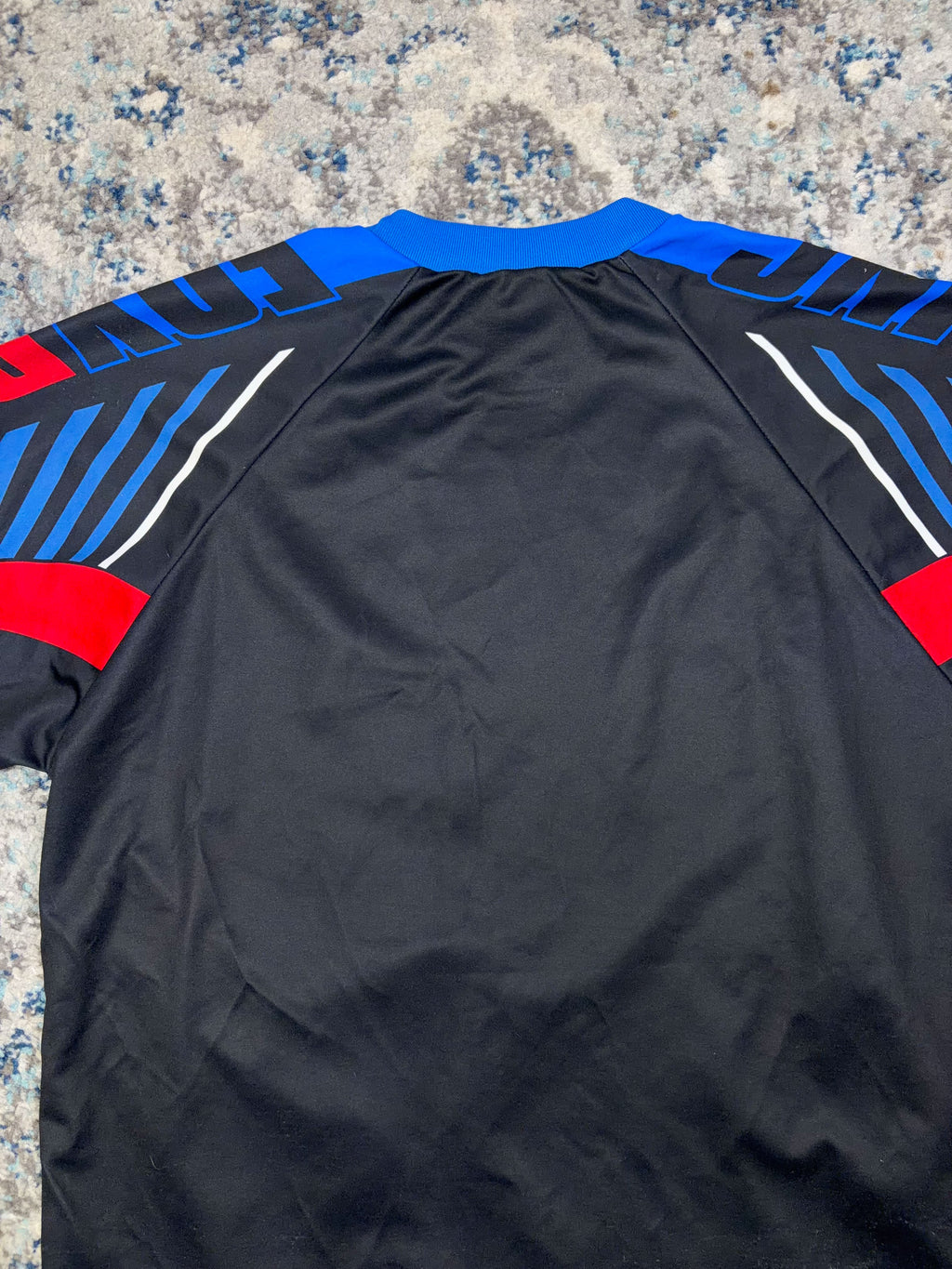 Vintage Fox Racing Motorsport Sleeve Spellout Graphic Motocross Jersey Size Medium