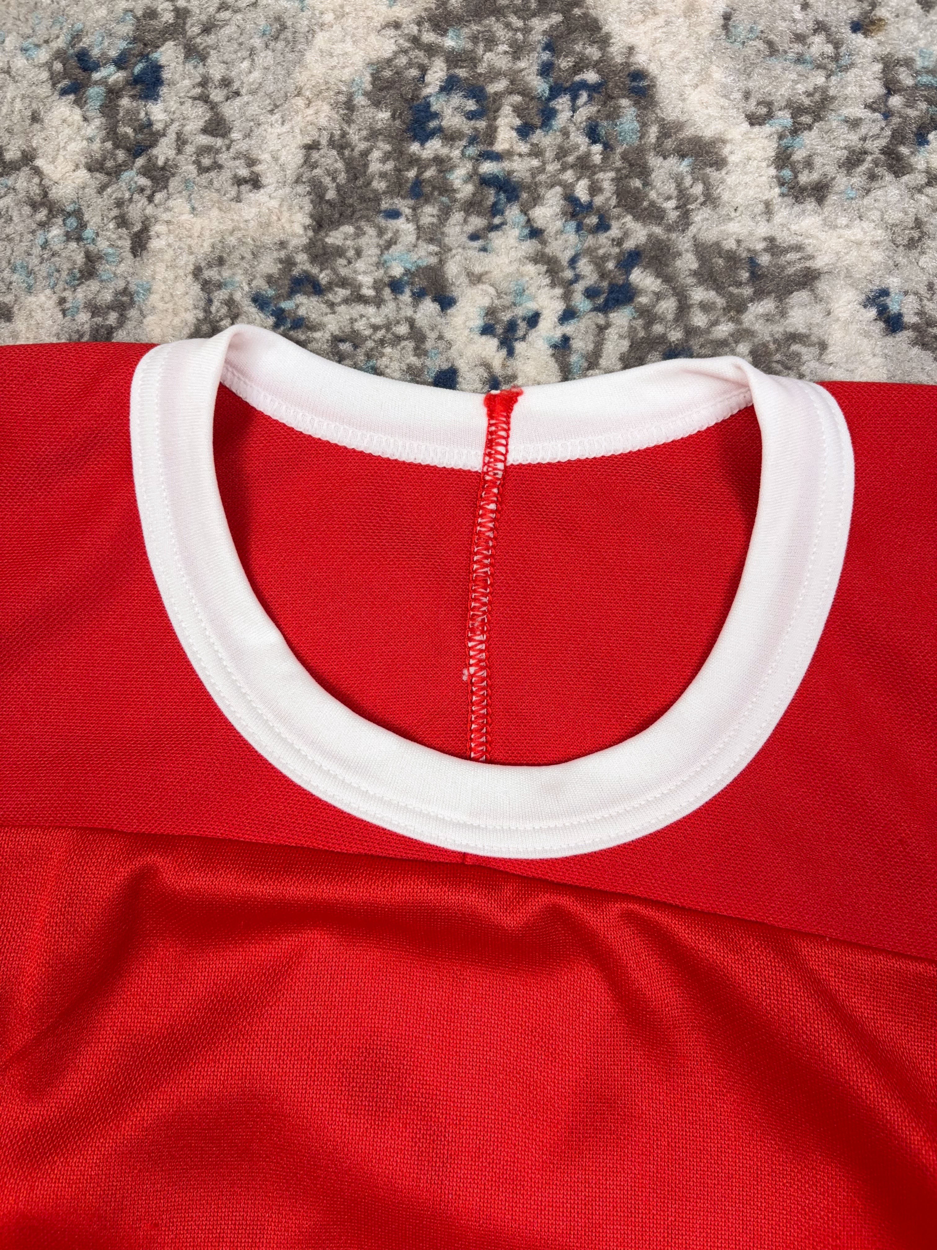 Vintage 90s Montreal Canadiens NHL Stitched Logo CCM Hockey Jersey Size S/M