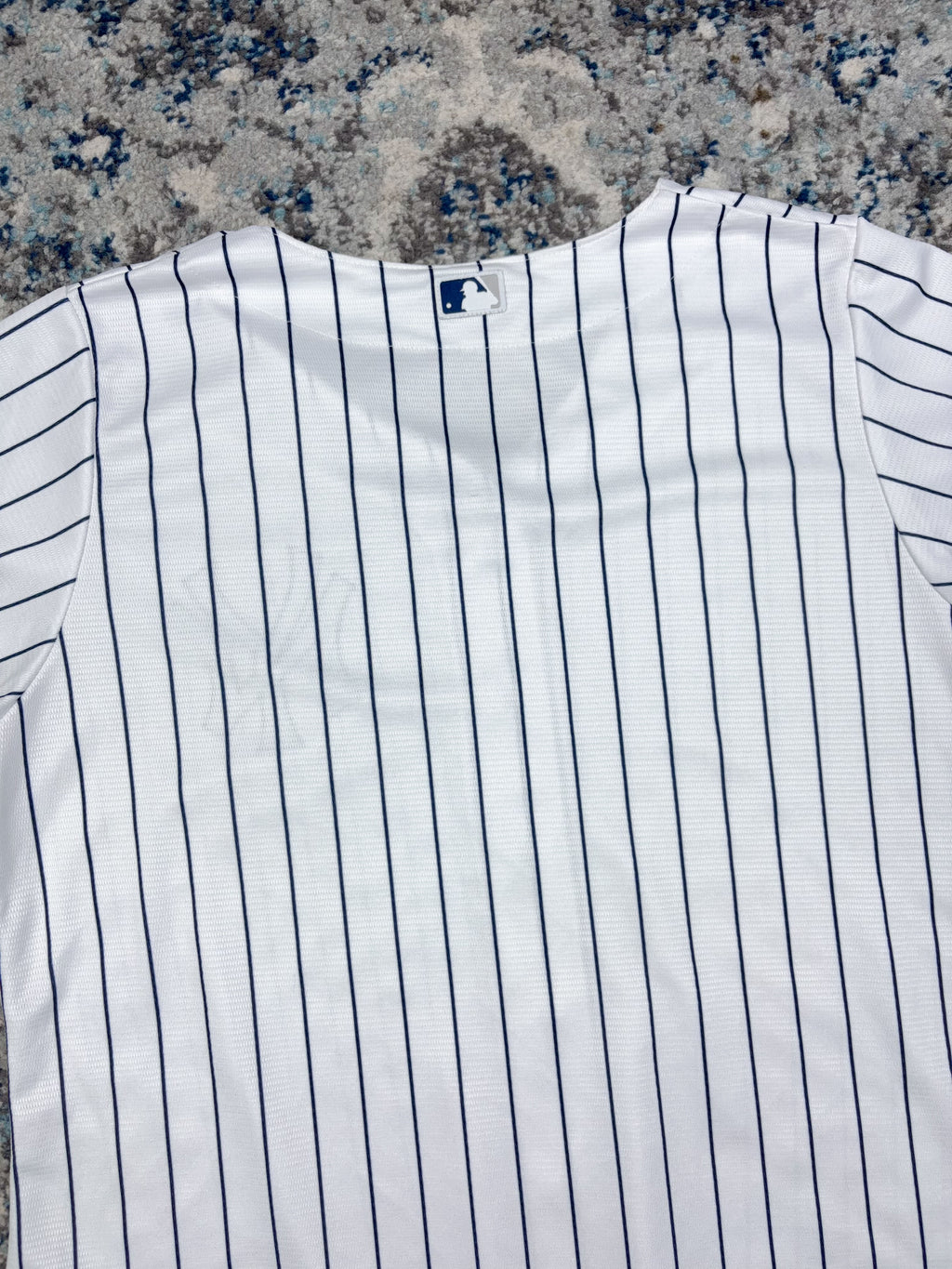 New York Yankees MLB Majestic Pinstripe Stitched Baseball Jersey Size 2XL