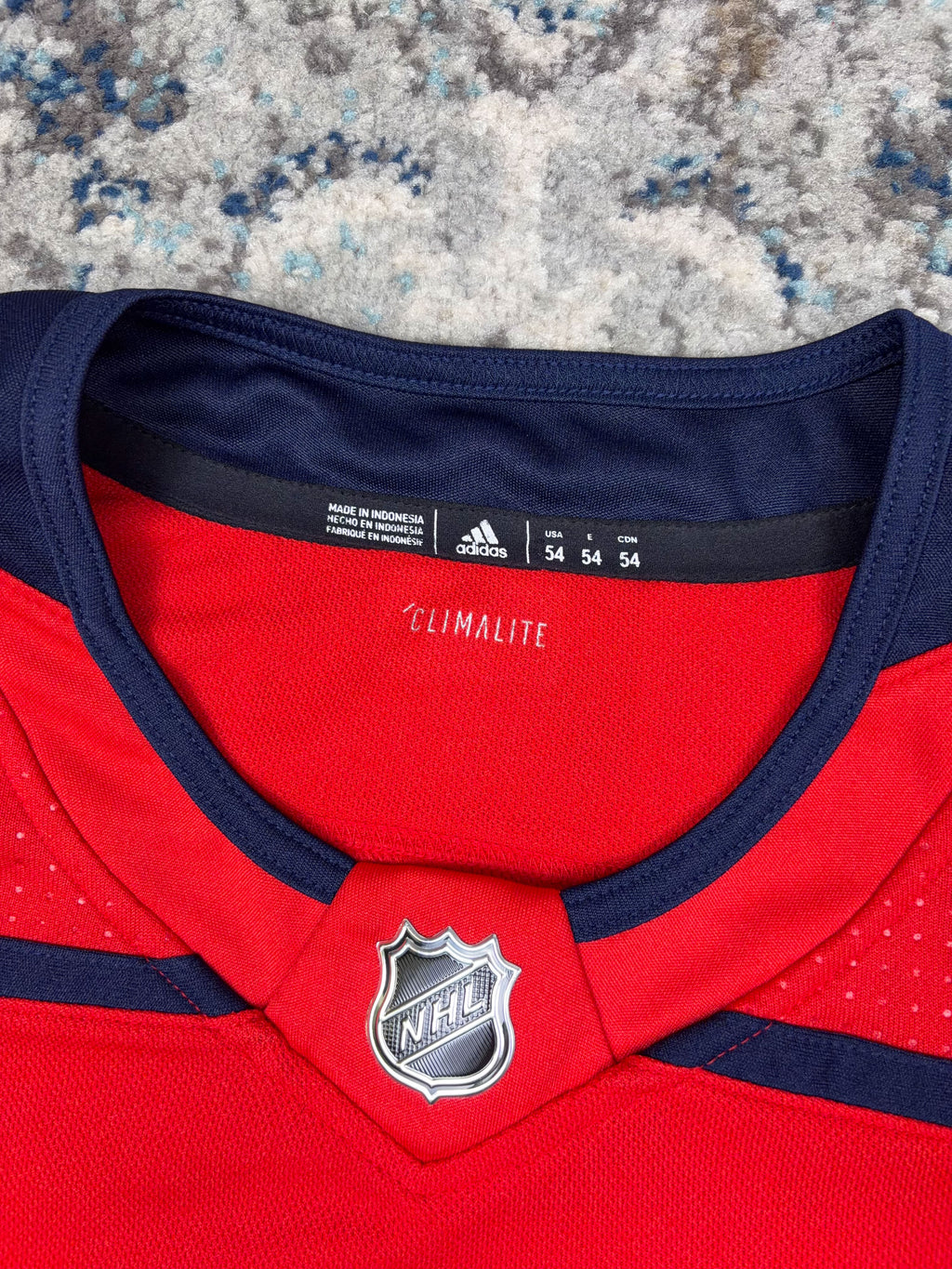 Braeden Holtby #70 Washington Capitals NHL Adidas Fight Strap Hockey Jersey Size XL
