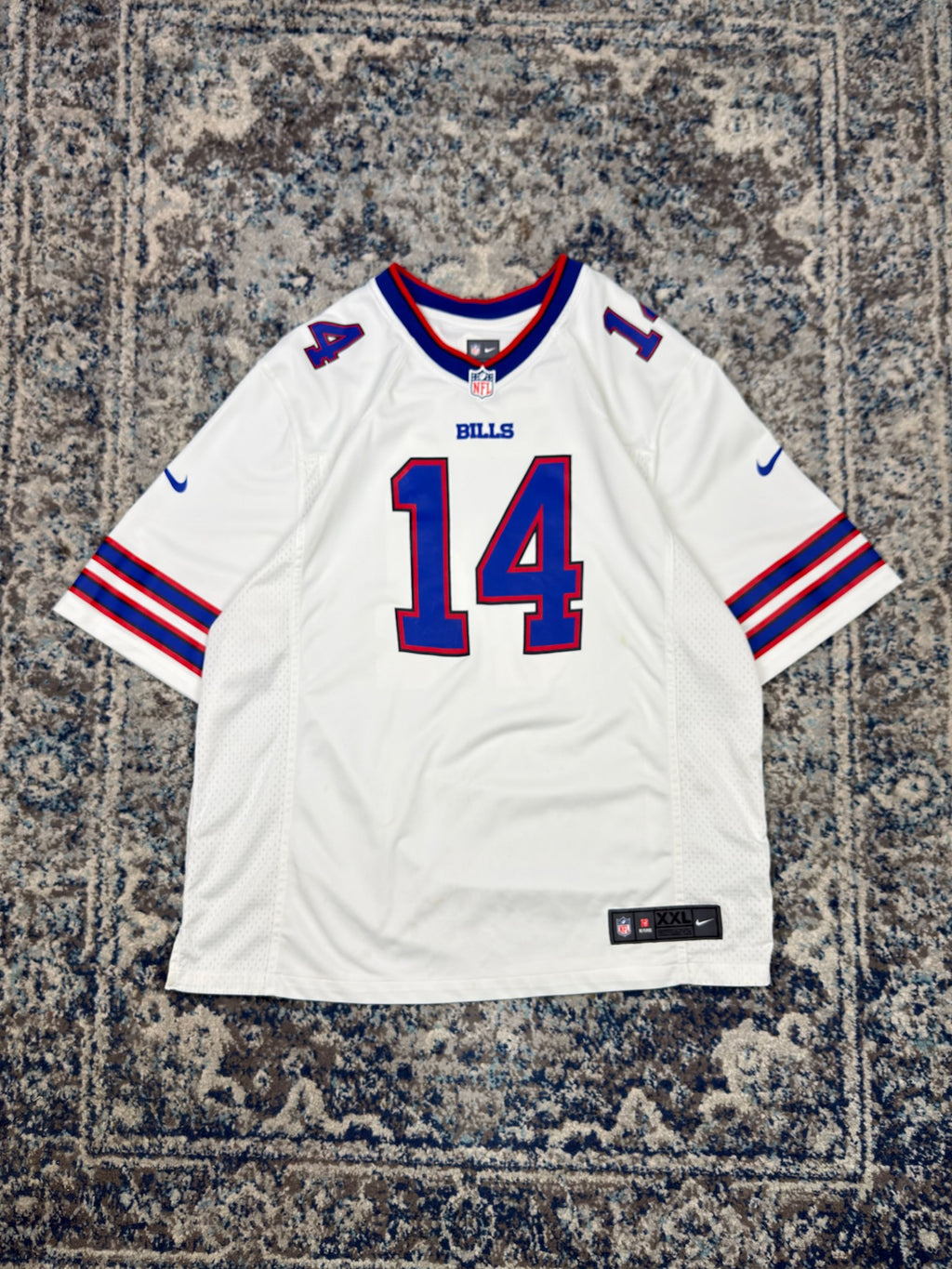 Stefon Diggs #14 Buffalo Bills NFL Nike Football Jersey Size 2XL