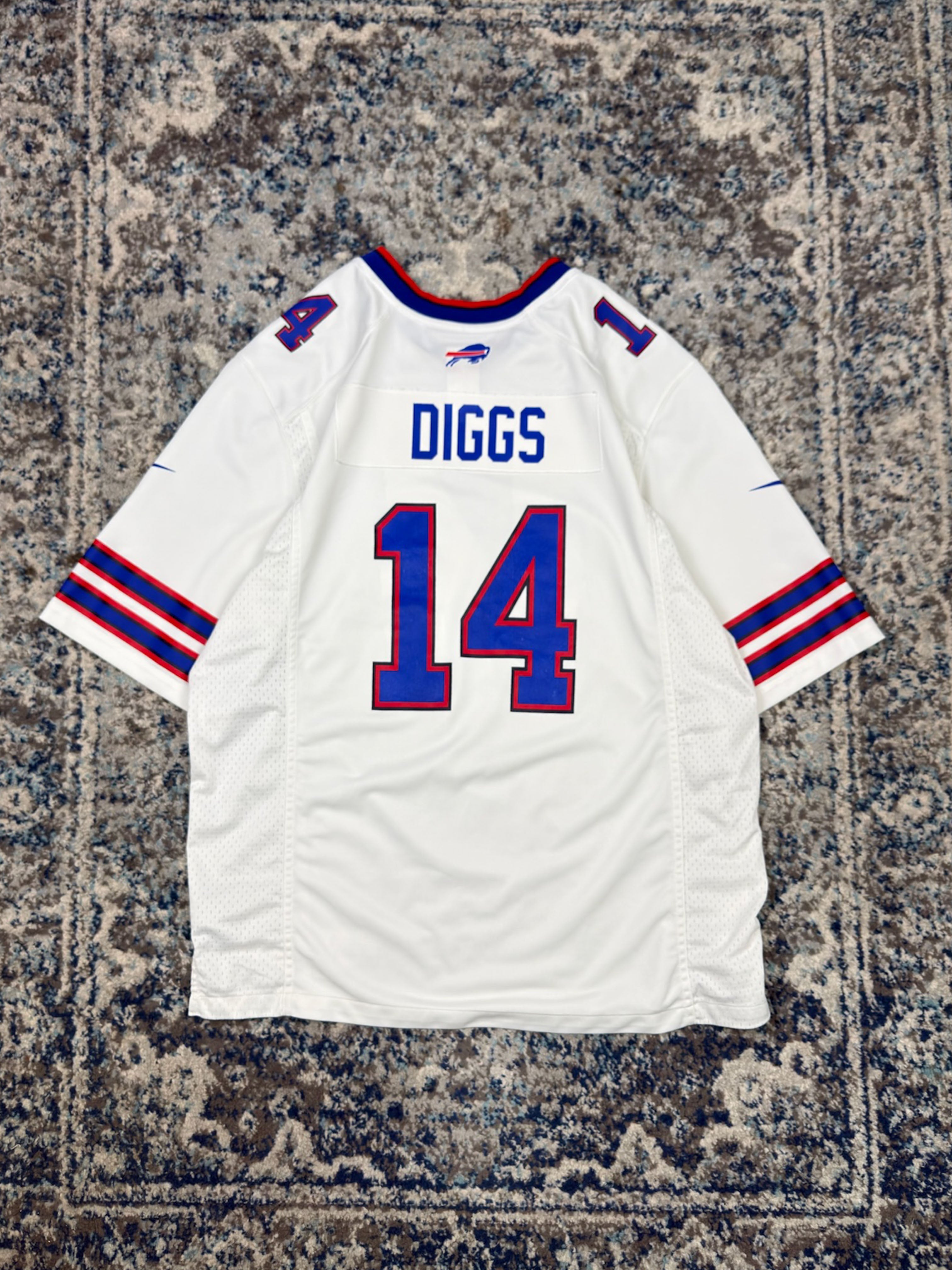 Stefon Diggs #14 Buffalo Bills NFL Nike Football Jersey Size 2XL