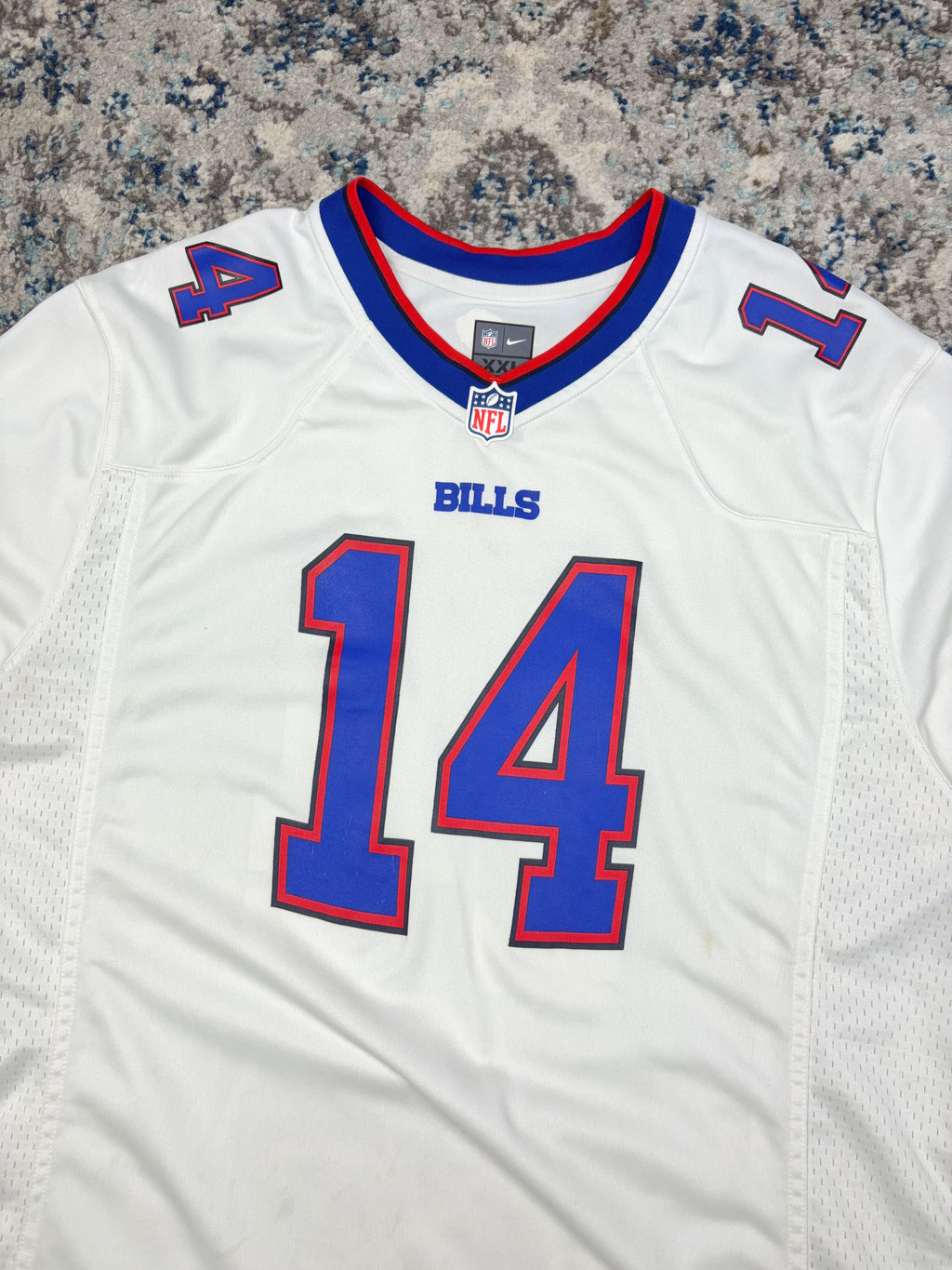 Stefon Diggs #14 Buffalo Bills NFL Nike Football Jersey Size 2XL