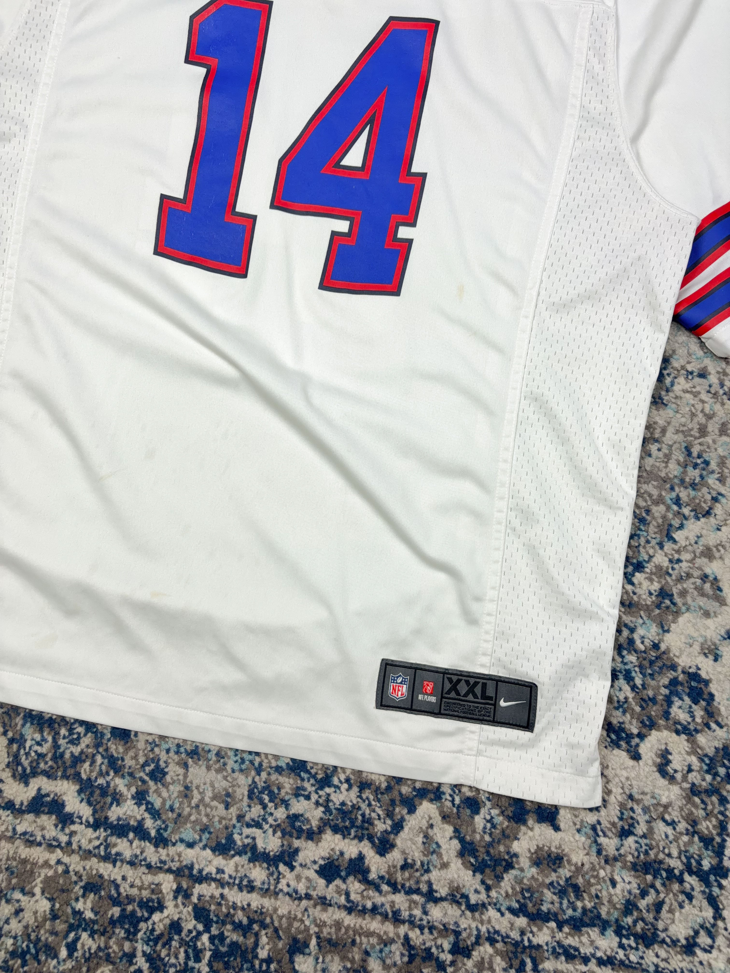 Stefon Diggs #14 Buffalo Bills NFL Nike Football Jersey Size 2XL