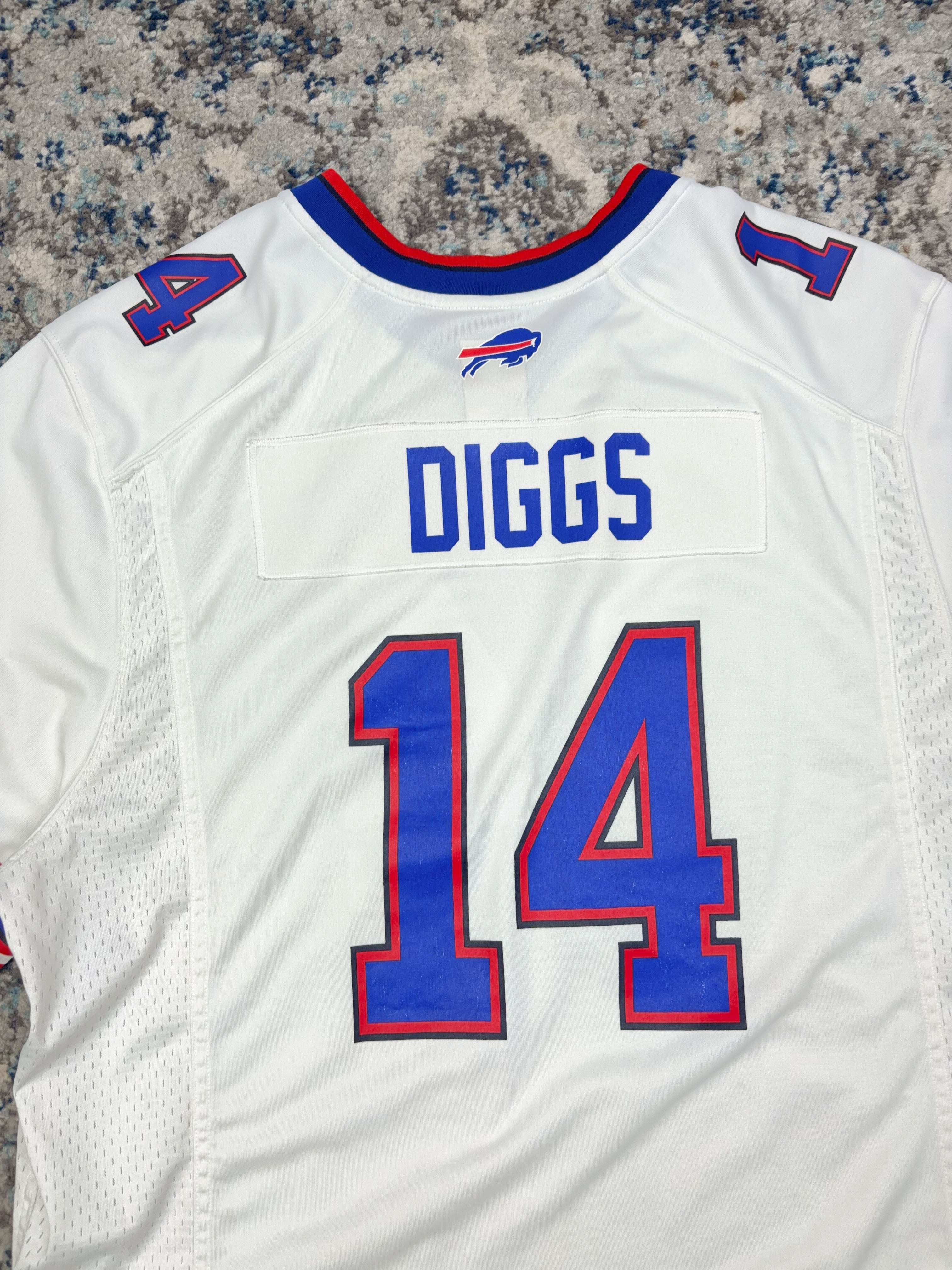 Stefon Diggs #14 Buffalo Bills NFL Nike Football Jersey Size 2XL