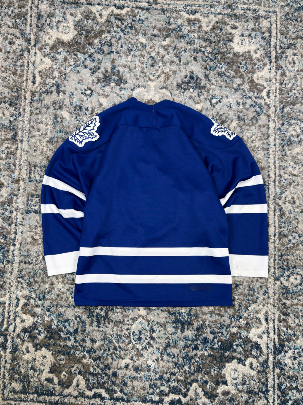 Vintage 90s Toronto Maple Leafs NHL CCM Maska Hockey Jersey Size Small