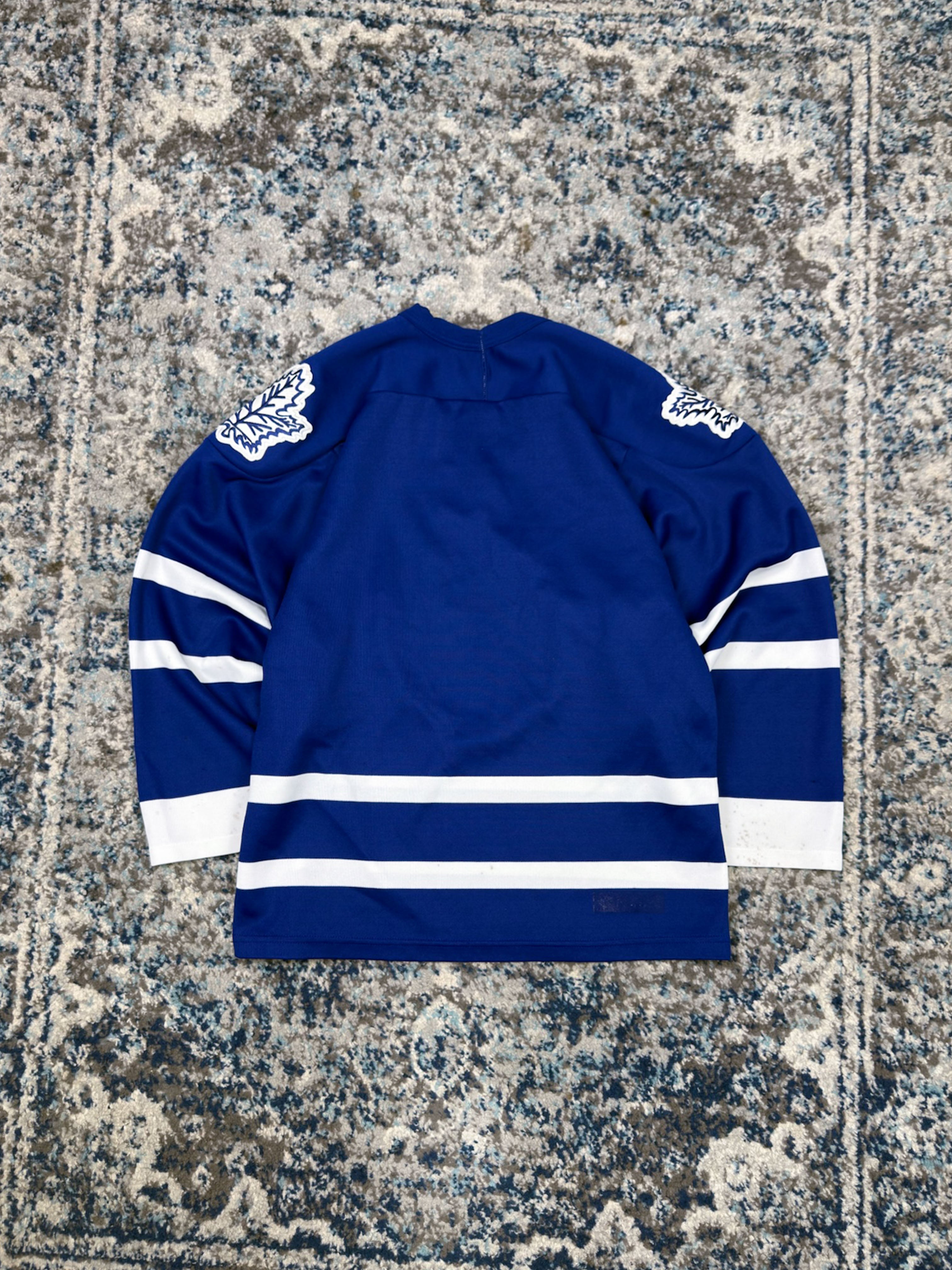 Vintage 90s Toronto Maple Leafs NHL CCM Maska Hockey Jersey Size Small