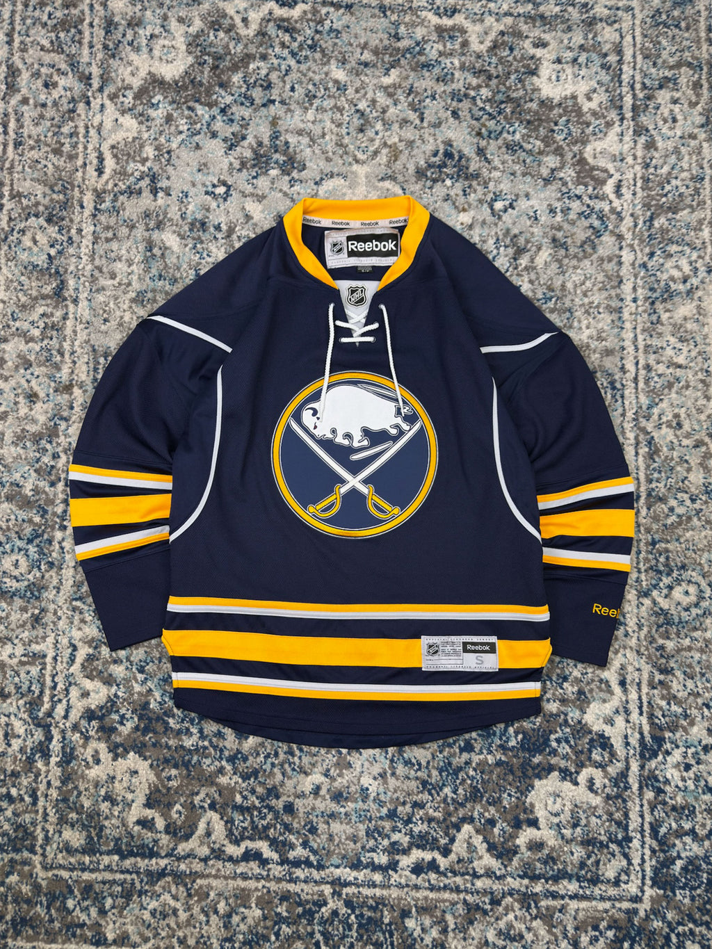 Buffalo Sabres NHL Stitched Reebok Hockey Jersey Size Small