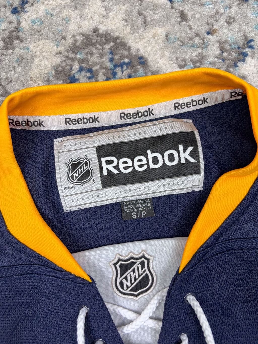 Buffalo Sabres NHL Stitched Reebok Hockey Jersey Size Small