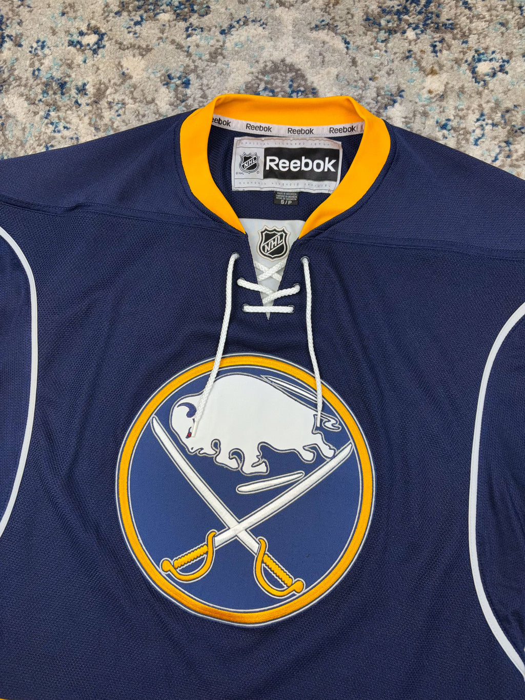 Buffalo Sabres NHL Stitched Reebok Hockey Jersey Size Small