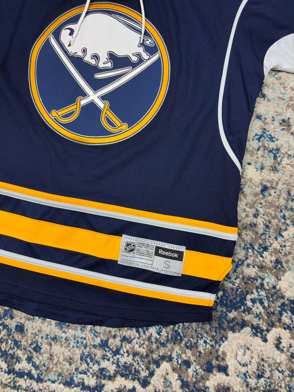 Buffalo Sabres NHL Stitched Reebok Hockey Jersey Size Small