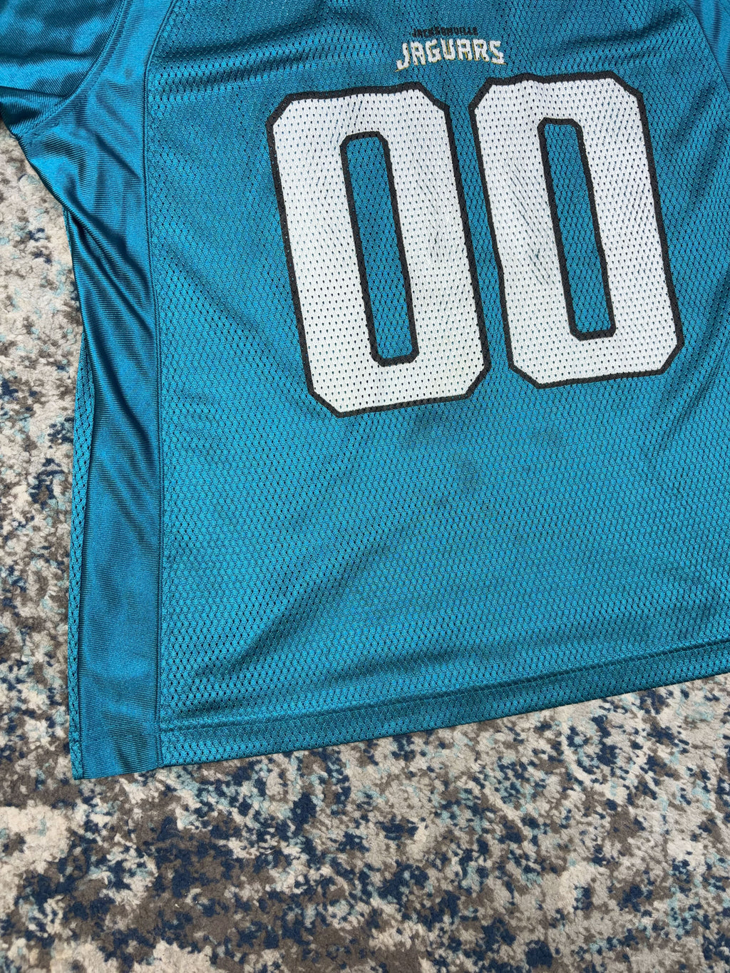 Vintage Jacksonville Jaguars #00 NFL Reebok Football Jersey Size XL YOUTH