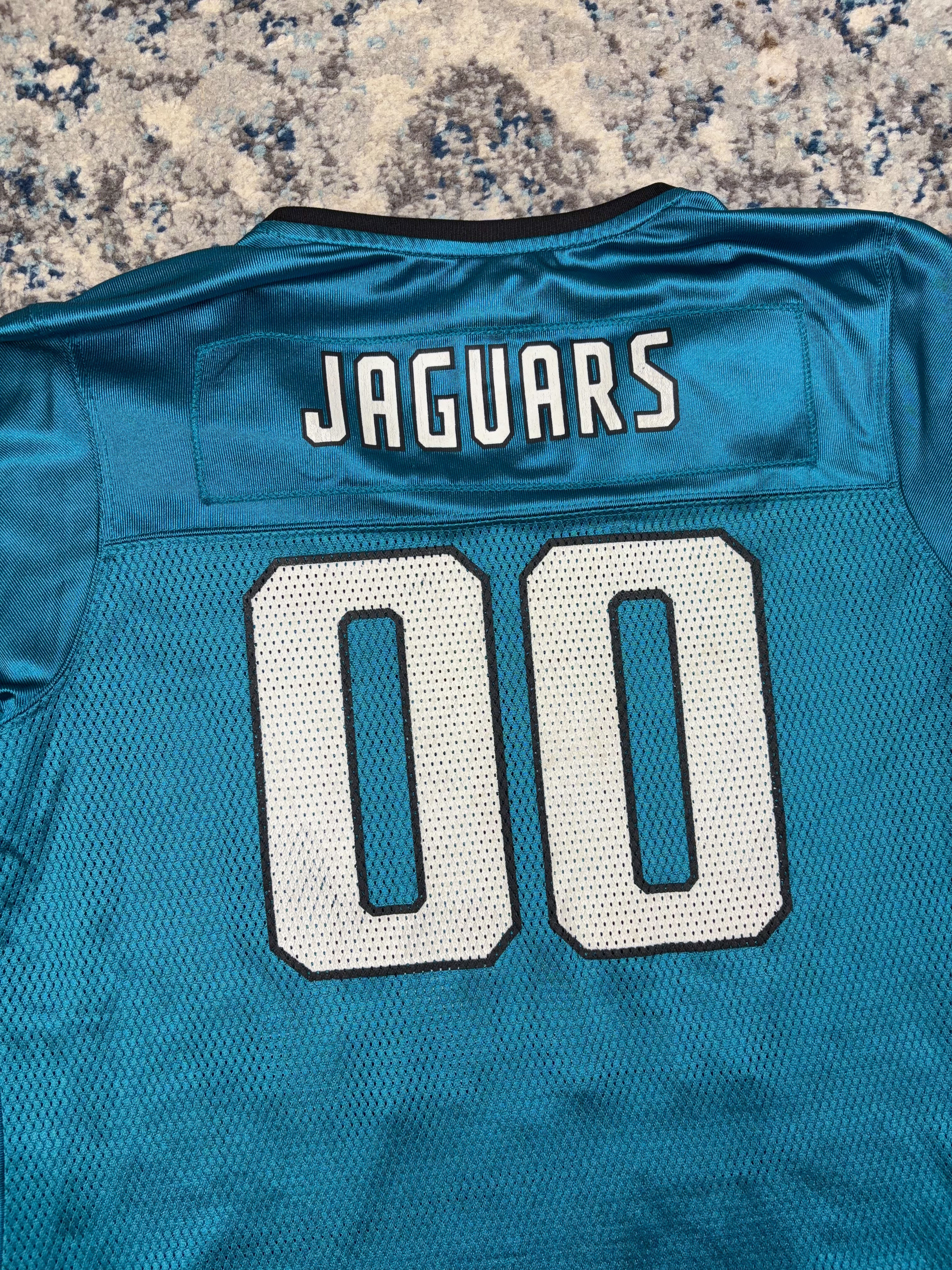 Vintage Jacksonville Jaguars #00 NFL Reebok Football Jersey Size XL YOUTH