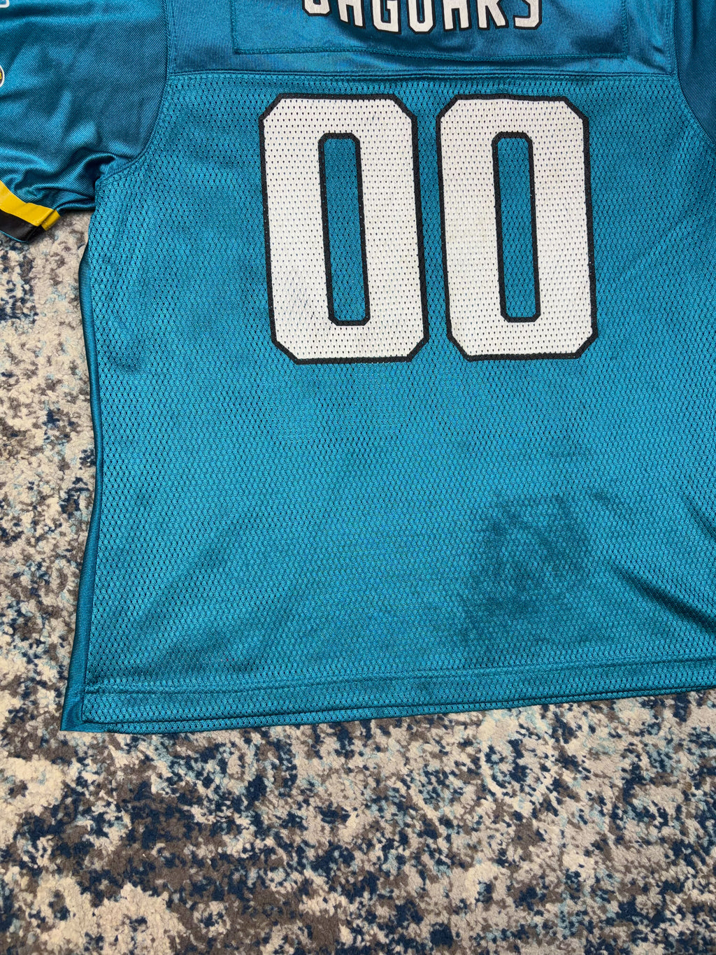 Vintage Jacksonville Jaguars #00 NFL Reebok Football Jersey Size XL YOUTH