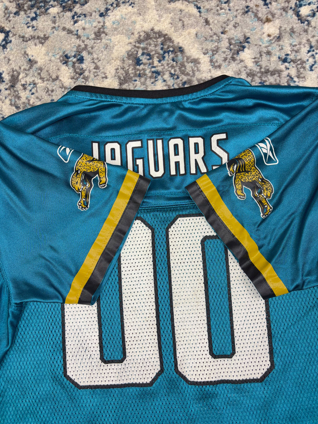 Vintage Jacksonville Jaguars #00 NFL Reebok Football Jersey Size XL YOUTH