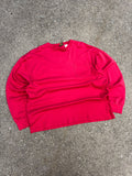 Vintage 90s Eddie Bauer Blank Single Pocket Long Sleeve T-Shirt Size XL