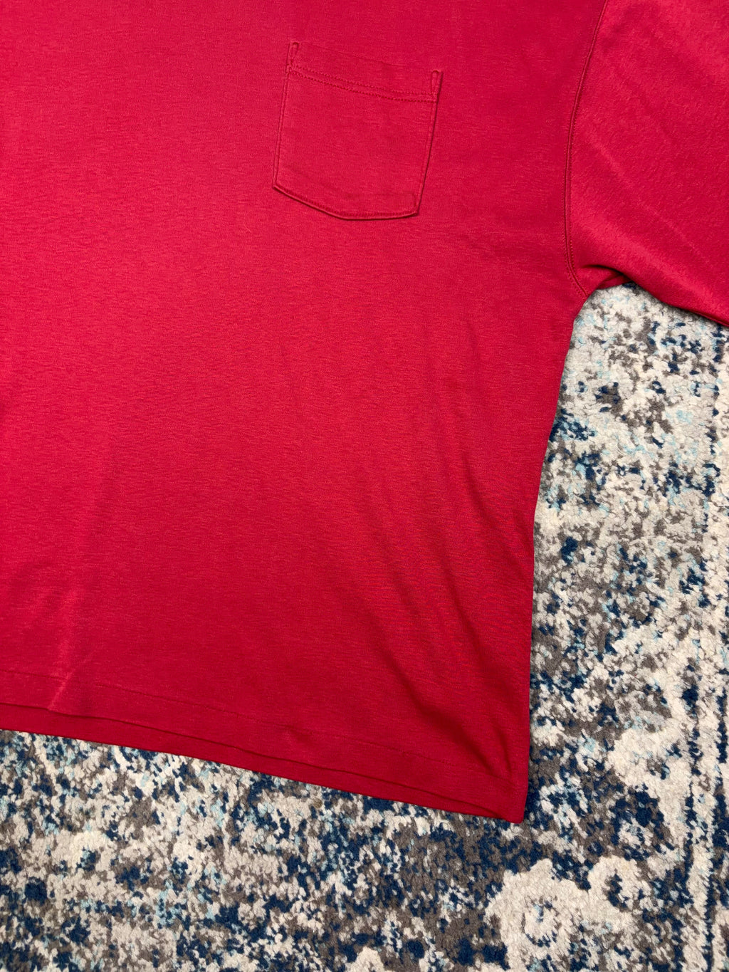 Vintage 90s Eddie Bauer Blank Single Pocket Long Sleeve T-Shirt Size XL
