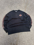 Vintage Harley Davidson Embroidered Classic Logo Sleeve Spellout Long Sleeve T-Shirt Size XL