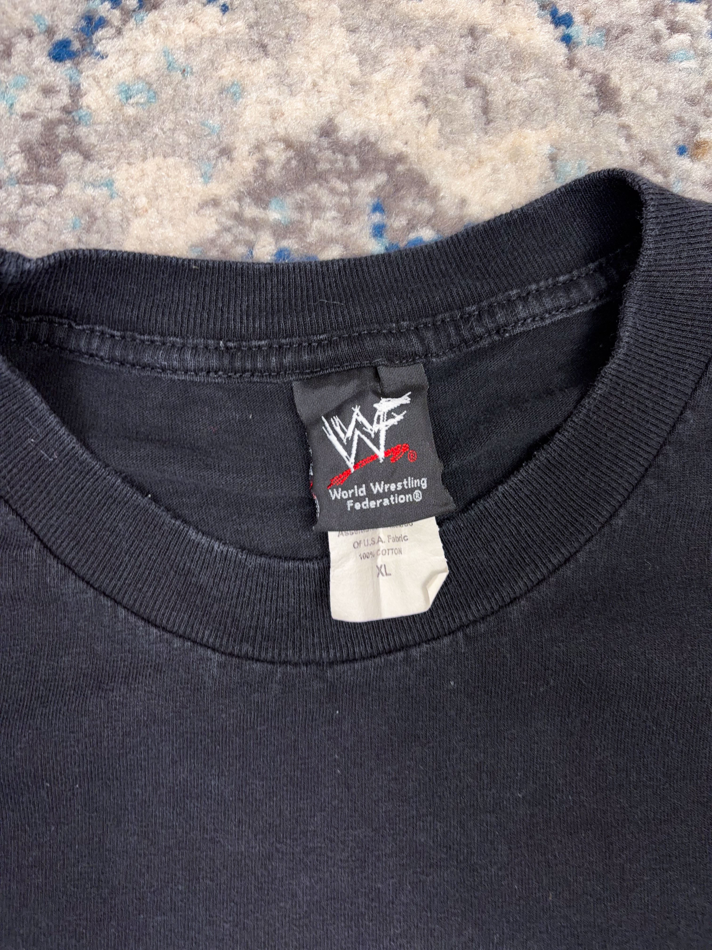 Vintage 2001 Chris Jericho WWF Jerichohol Parody Wrestling Graphic T-Shirt Size XL