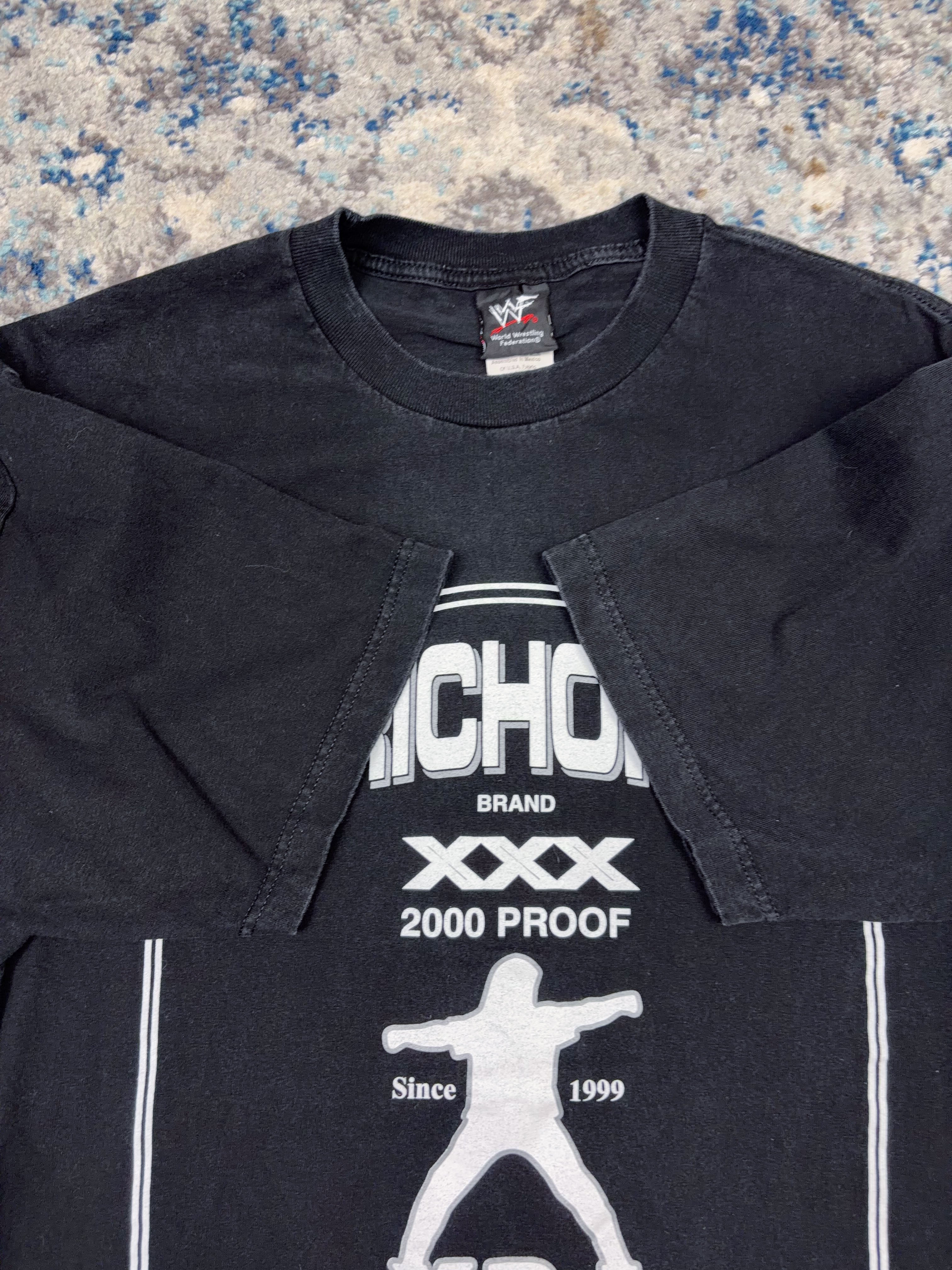 Vintage 2001 Chris Jericho WWF Jerichohol Parody Wrestling Graphic T-Shirt Size XL
