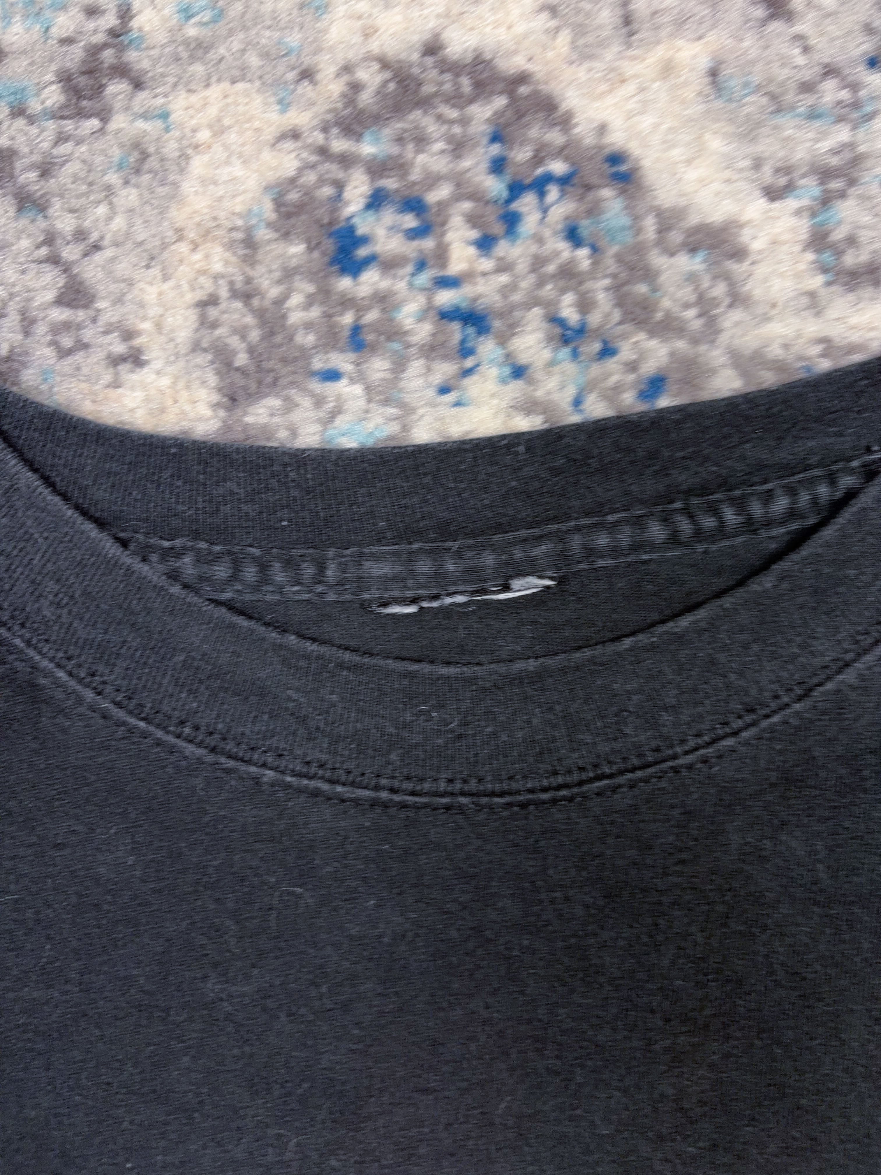 Vintage 2001 Harley Davidson Eagle Graphic Spellout Live To Ride T-Shirt Size XL